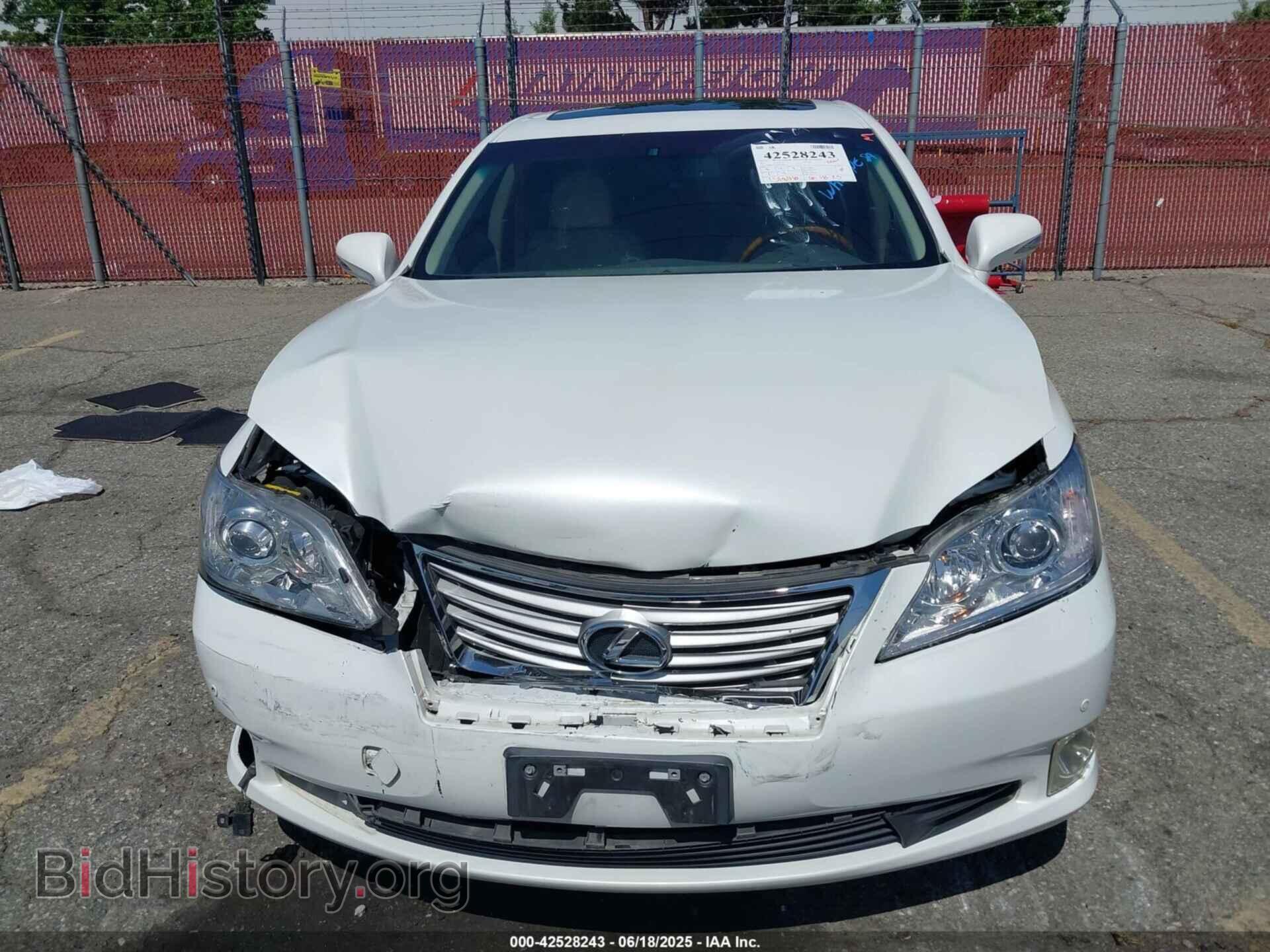 2011 LEXUS ES 350 - VIN: JTHBK1EG2B2436210 - Фото 12