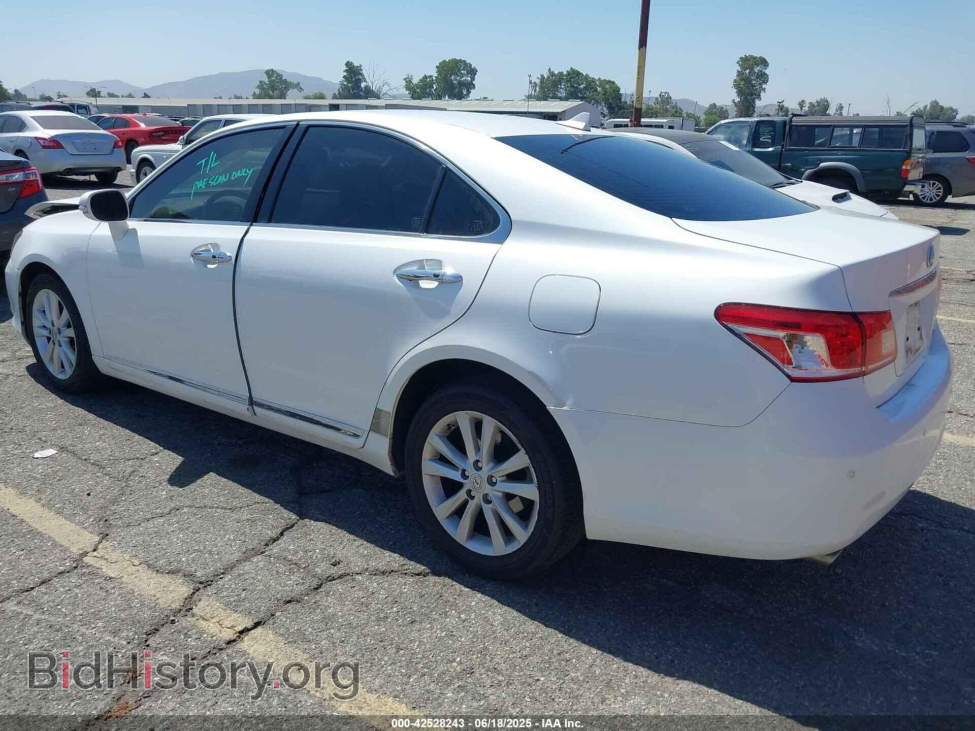 2011 LEXUS ES 350 - VIN: JTHBK1EG2B2436210 - Фото 3