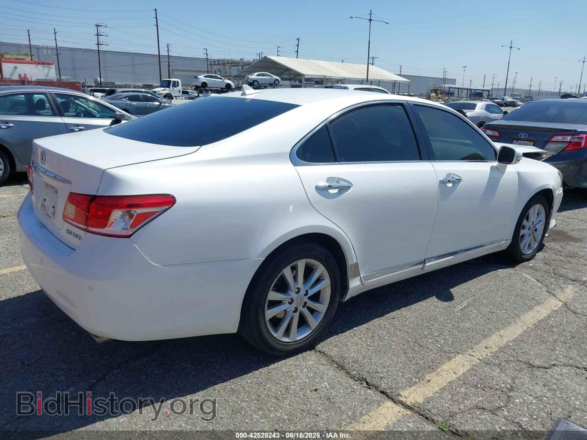 2011 LEXUS ES 350 - VIN: JTHBK1EG2B2436210 - Фото 4