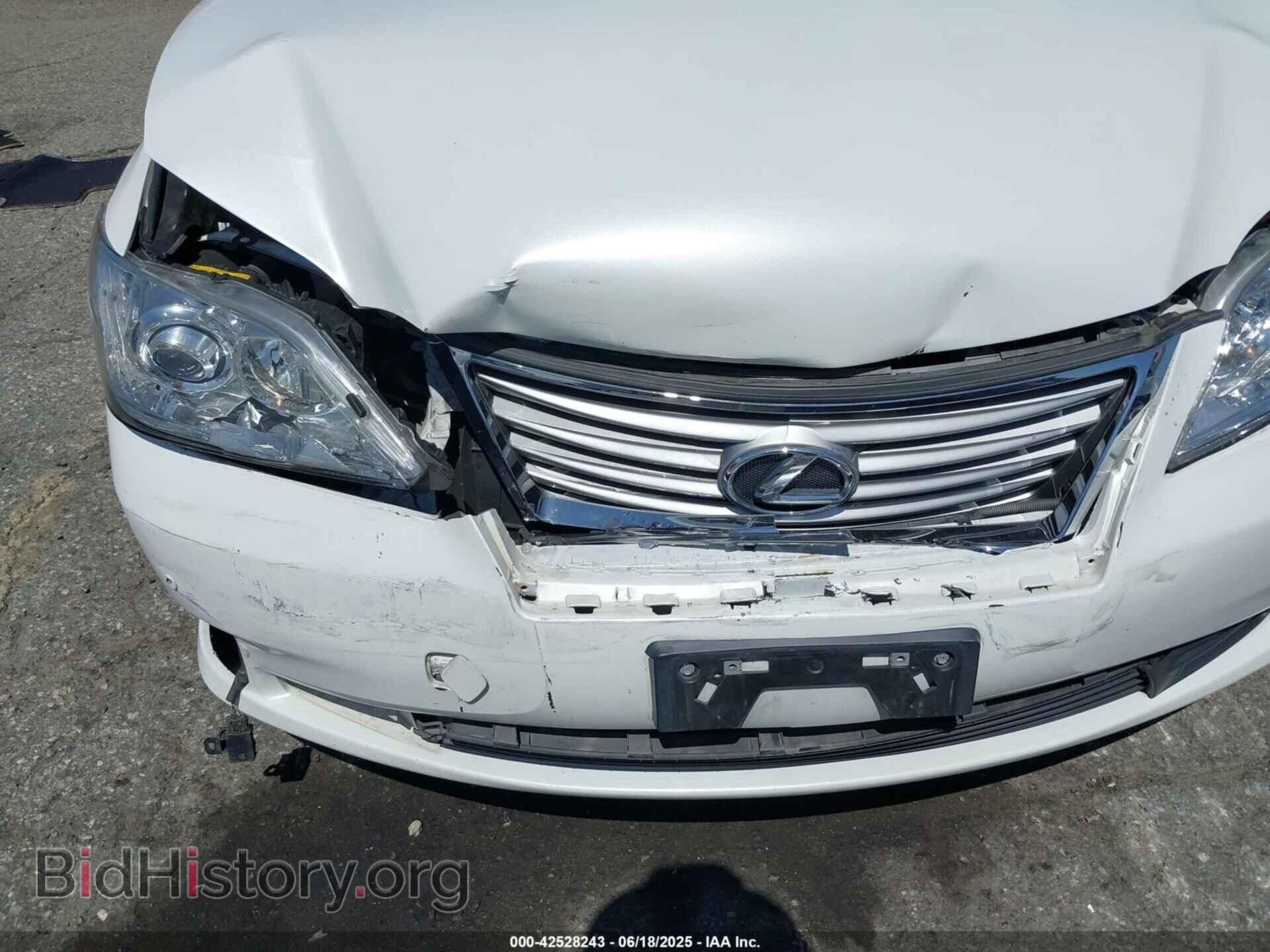 2011 LEXUS ES 350 - VIN: JTHBK1EG2B2436210 - Фото 6