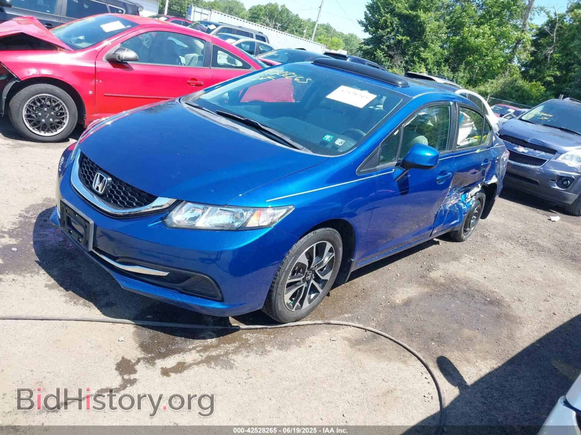 2013 HONDA CIVIC - VIN: 19XFB2F88DE228628 - Фото 2
