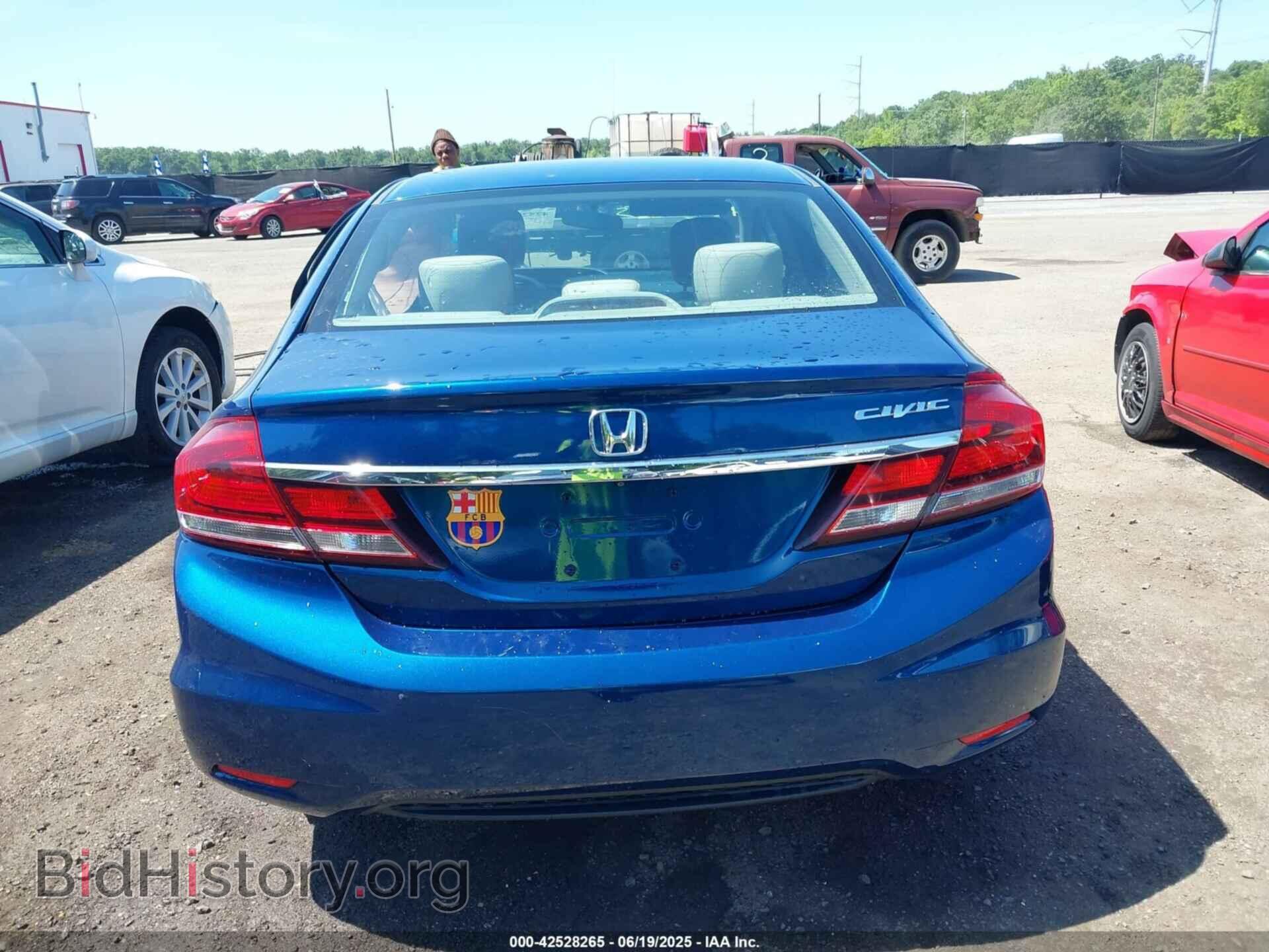 2013 HONDA CIVIC - VIN: 19XFB2F88DE228628 - Фото 16