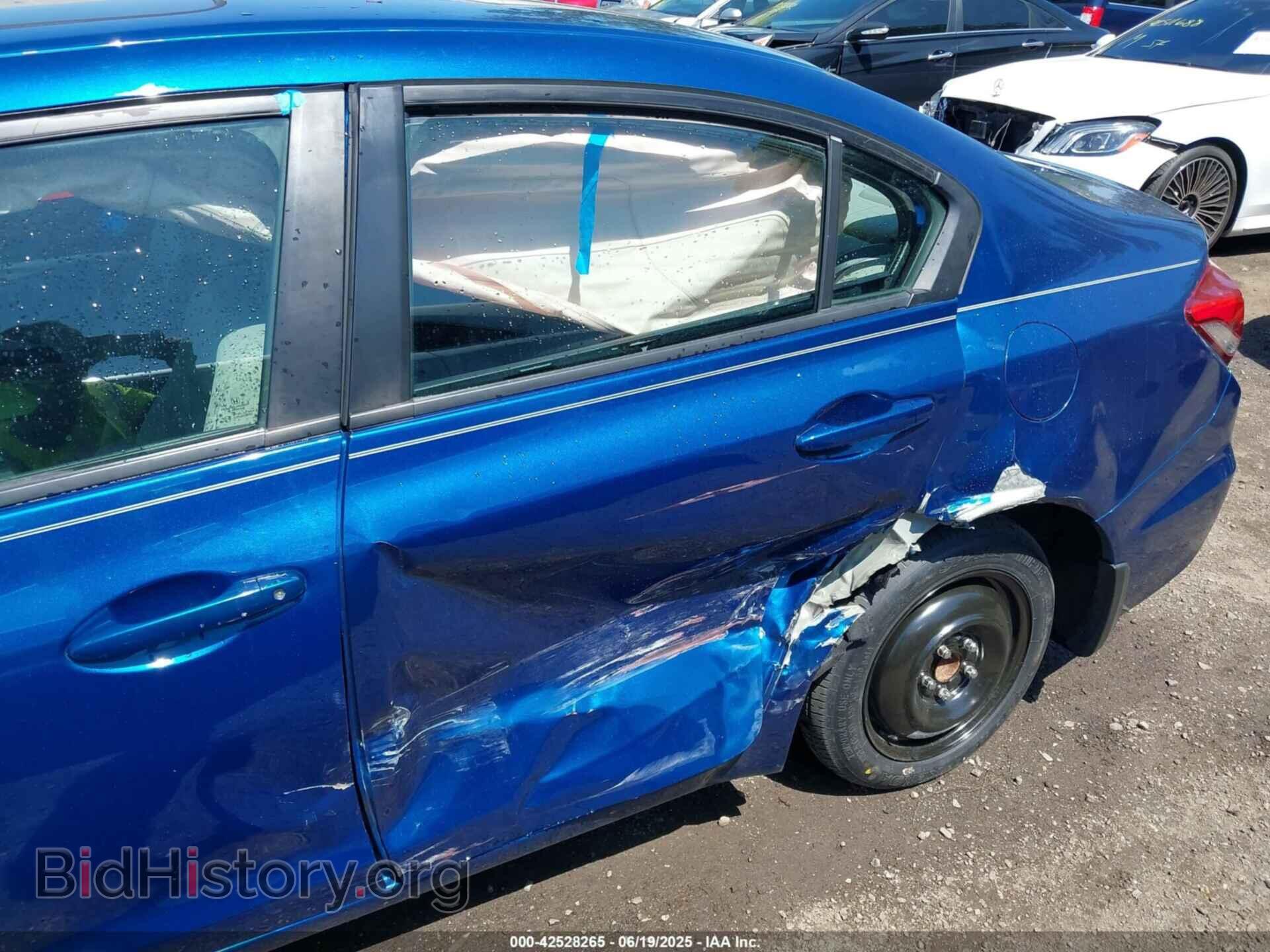 2013 HONDA CIVIC - VIN: 19XFB2F88DE228628 - Фото 6