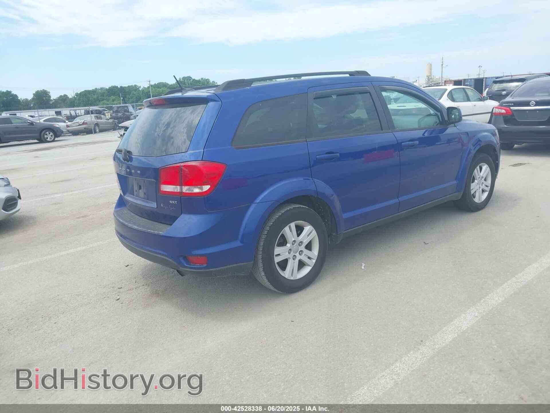 2012 DODGE JOURNEY - VIN: 3C4PDCBB0CT323362 - Фото 4