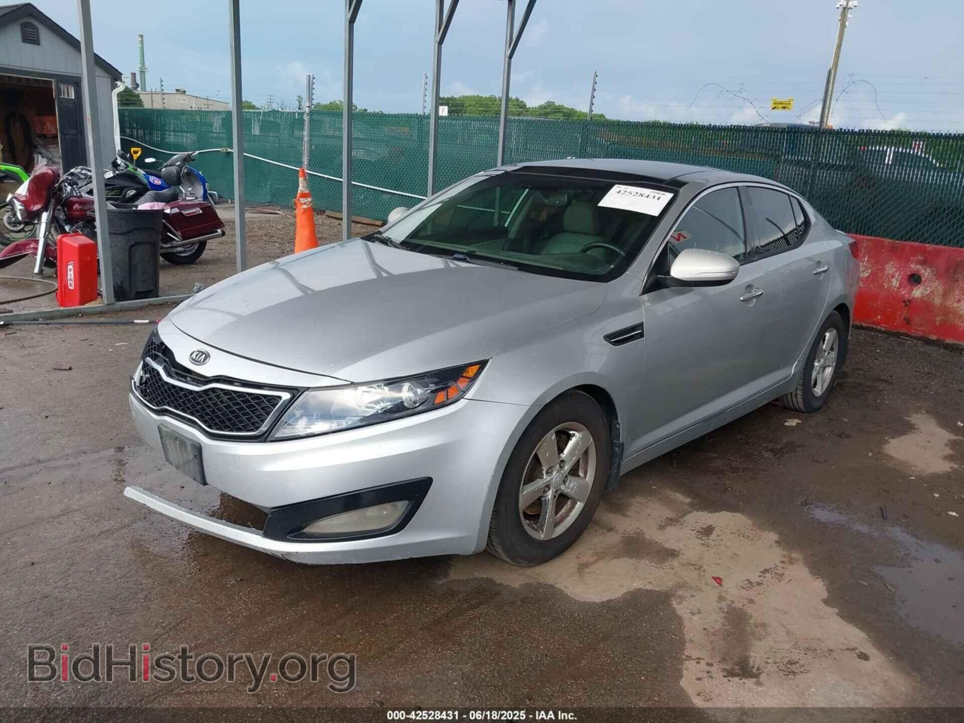 2011 KIA OPTIMA - VIN: KNAGN4A61B5095407 - Фото 2