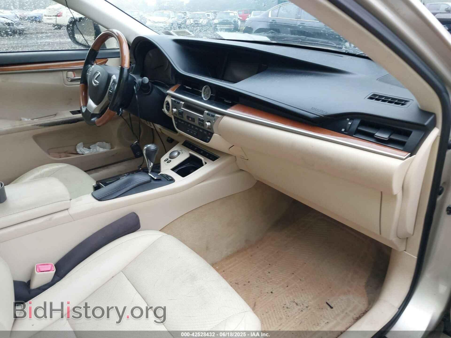 2013 LEXUS ES 300H - VIN: JTHBW1GG0D2038319 - Photo 5