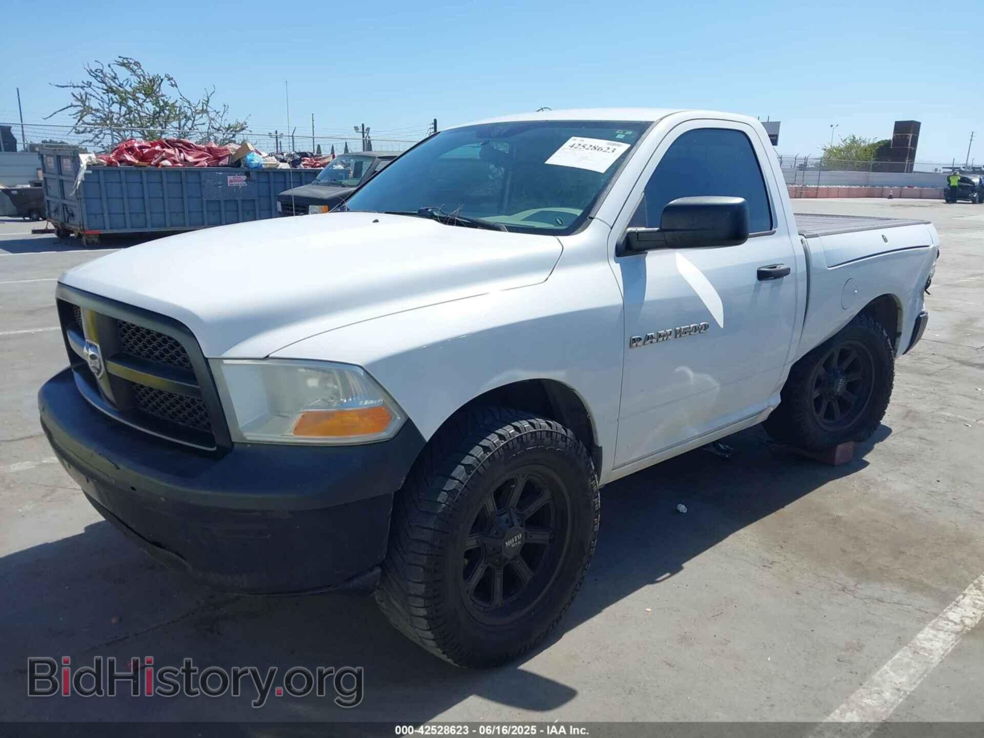 2012 RAM 1500 - VIN: 3C6JD6APXCG237206 - Фото 2