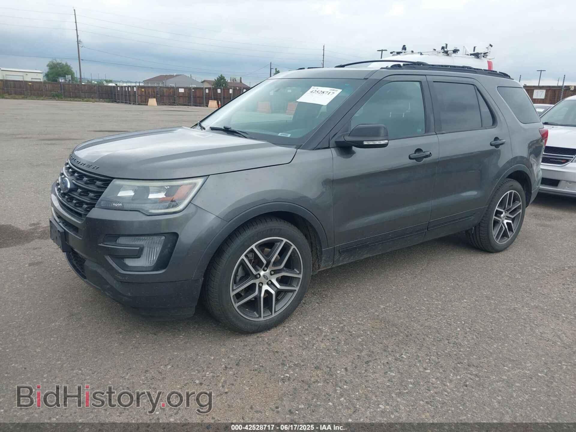 2016 FORD EXPLORER - VIN: 1FM5K8GTXGGB52296 - Фото 2