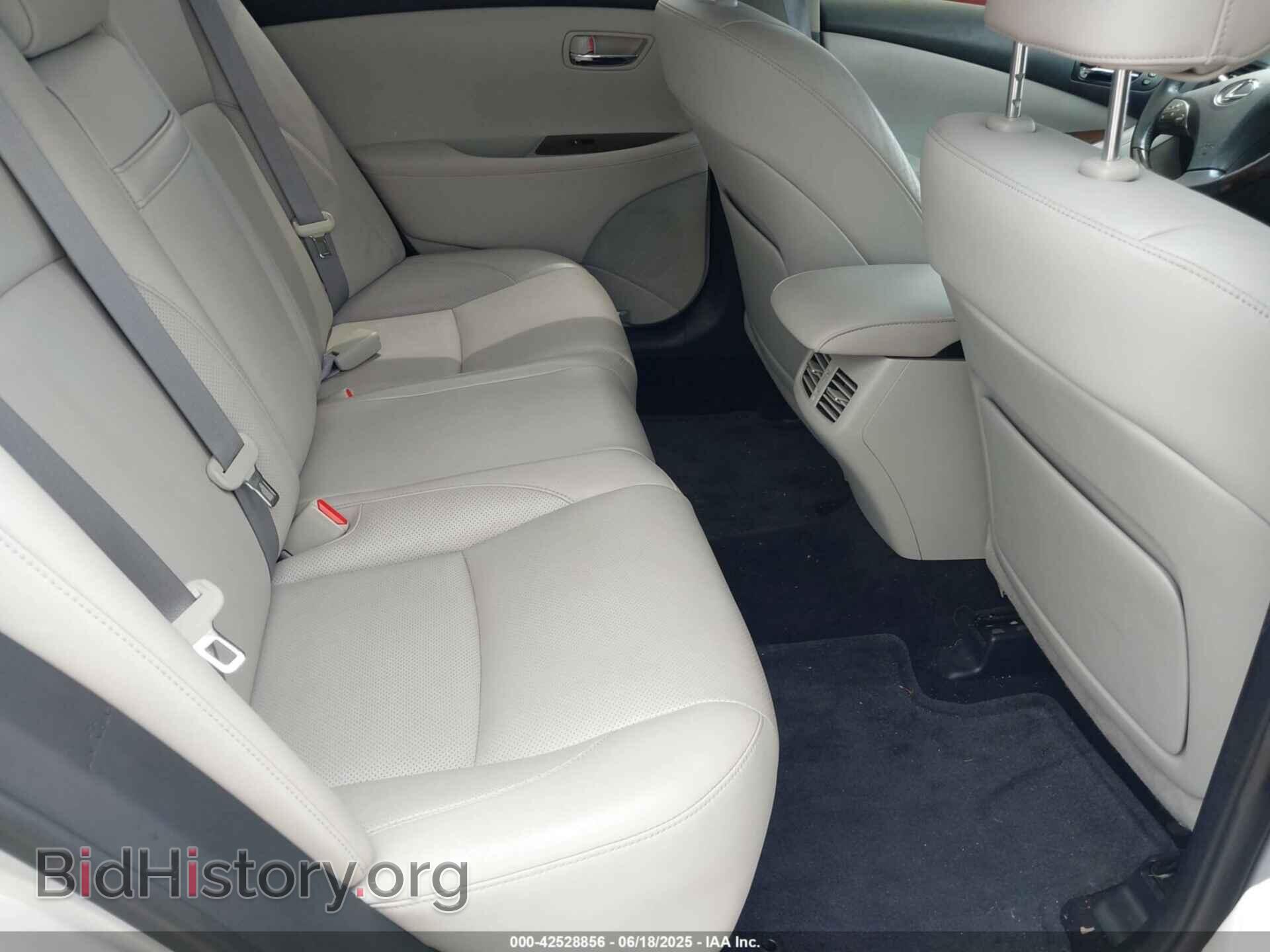 2011 LEXUS ES 350 - VIN: JTHBK1EG1B2469585 - Фото 8