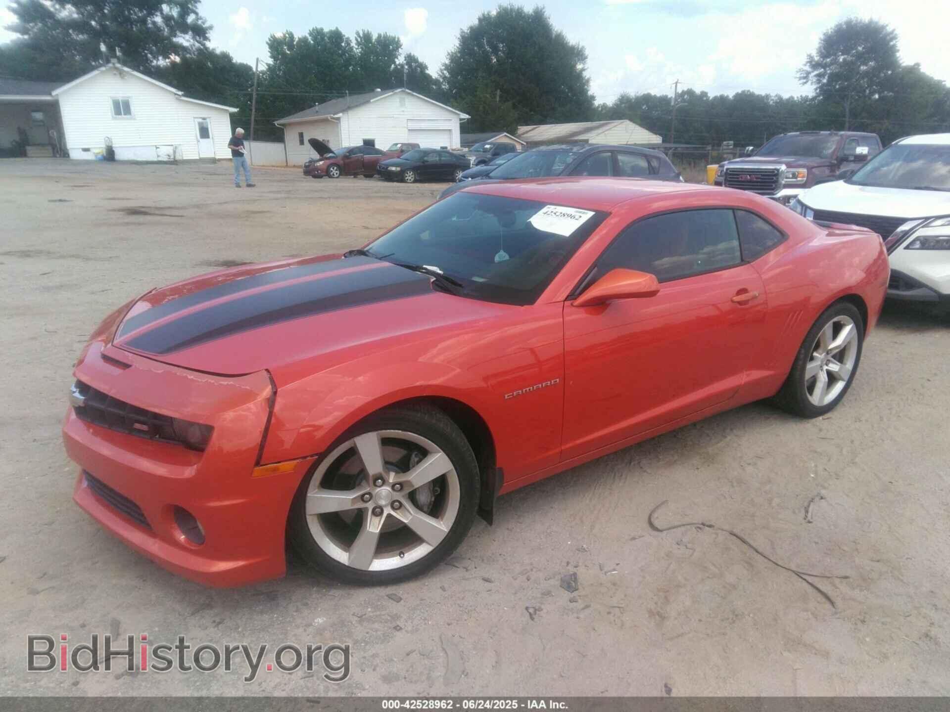 2011 CHEVROLET CAMARO - VIN: 2G1FK1EJ2B9140967 - Фото 2