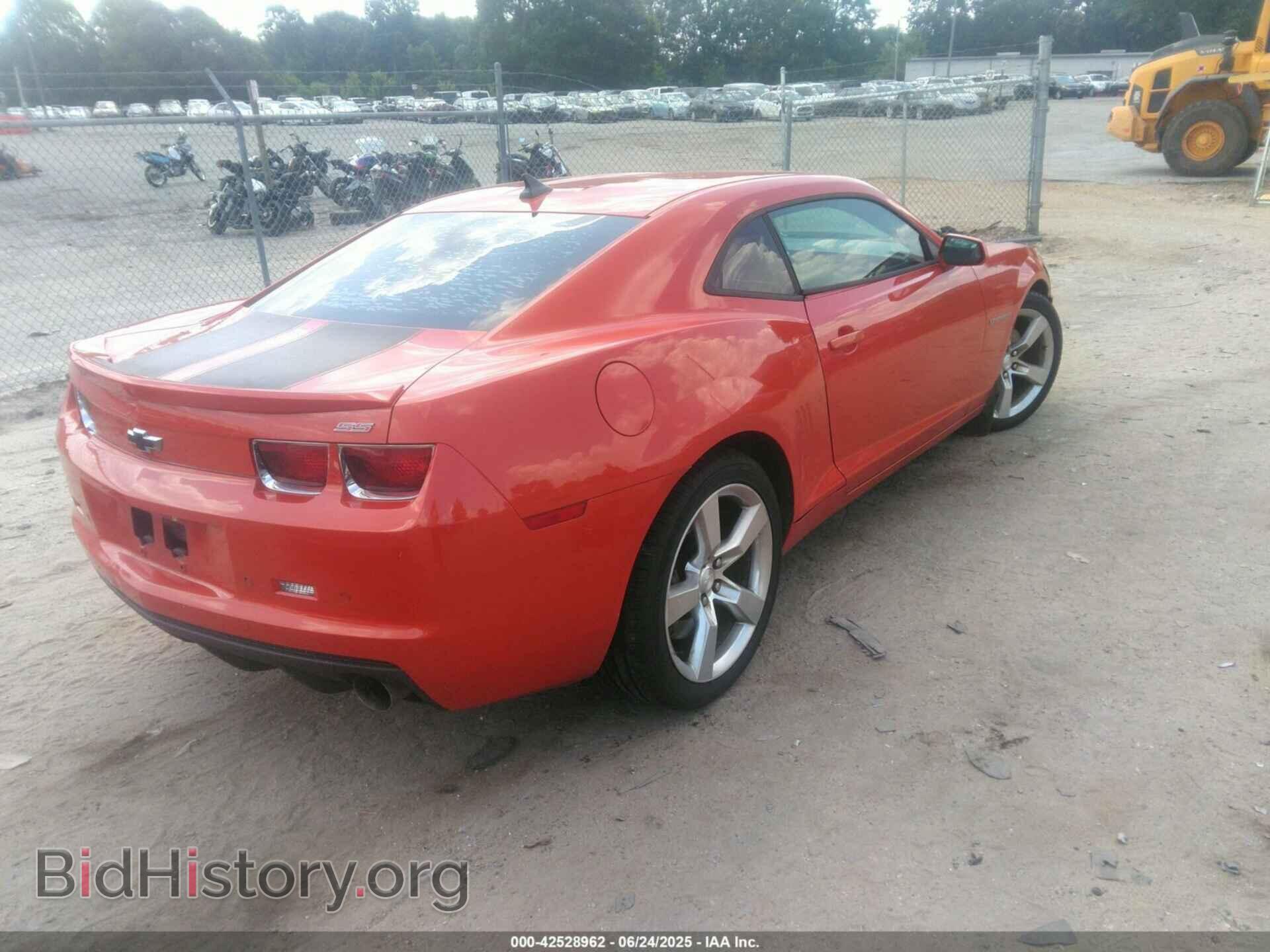 2011 CHEVROLET CAMARO - VIN: 2G1FK1EJ2B9140967 - Фото 4