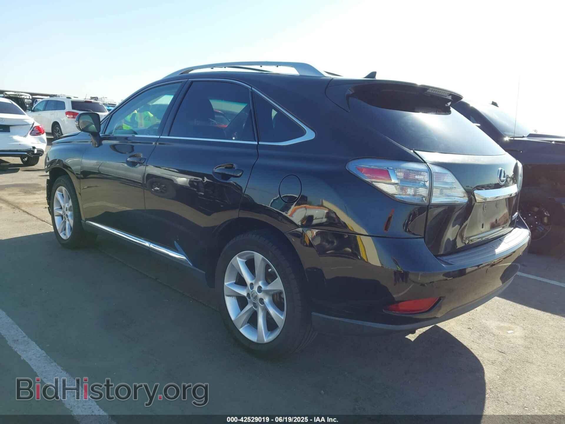 2011 LEXUS RX 350 - VIN: 2T2ZK1BAXBC044282 - Фото 3