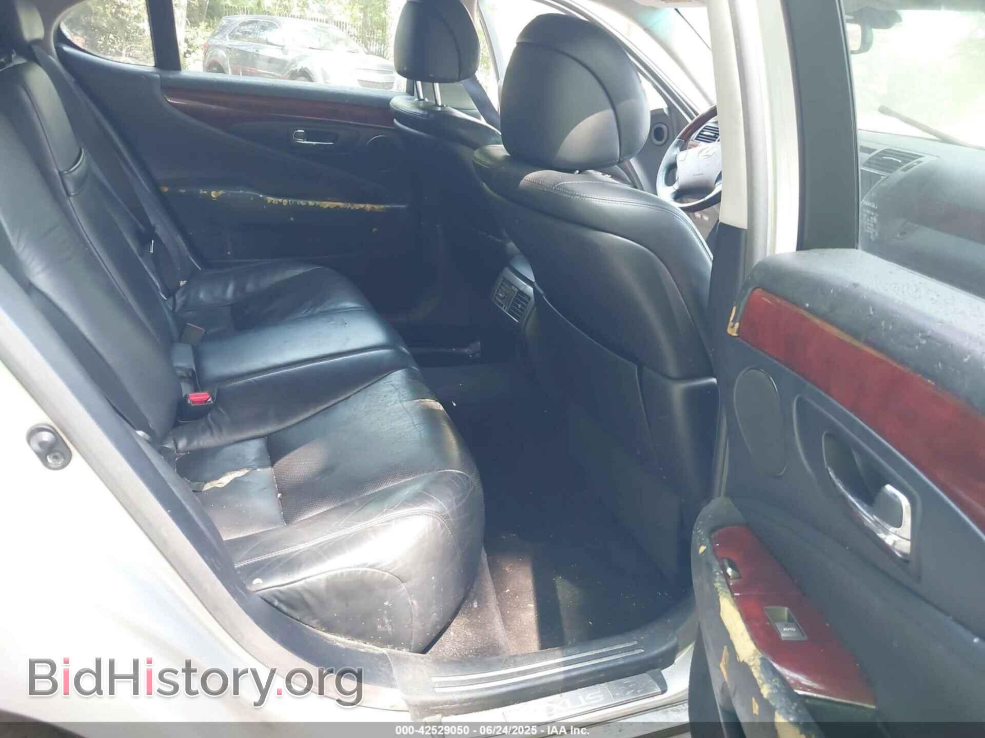 2007 LEXUS LS 460 - VIN: JTHBL46F675010952 - Фото 8