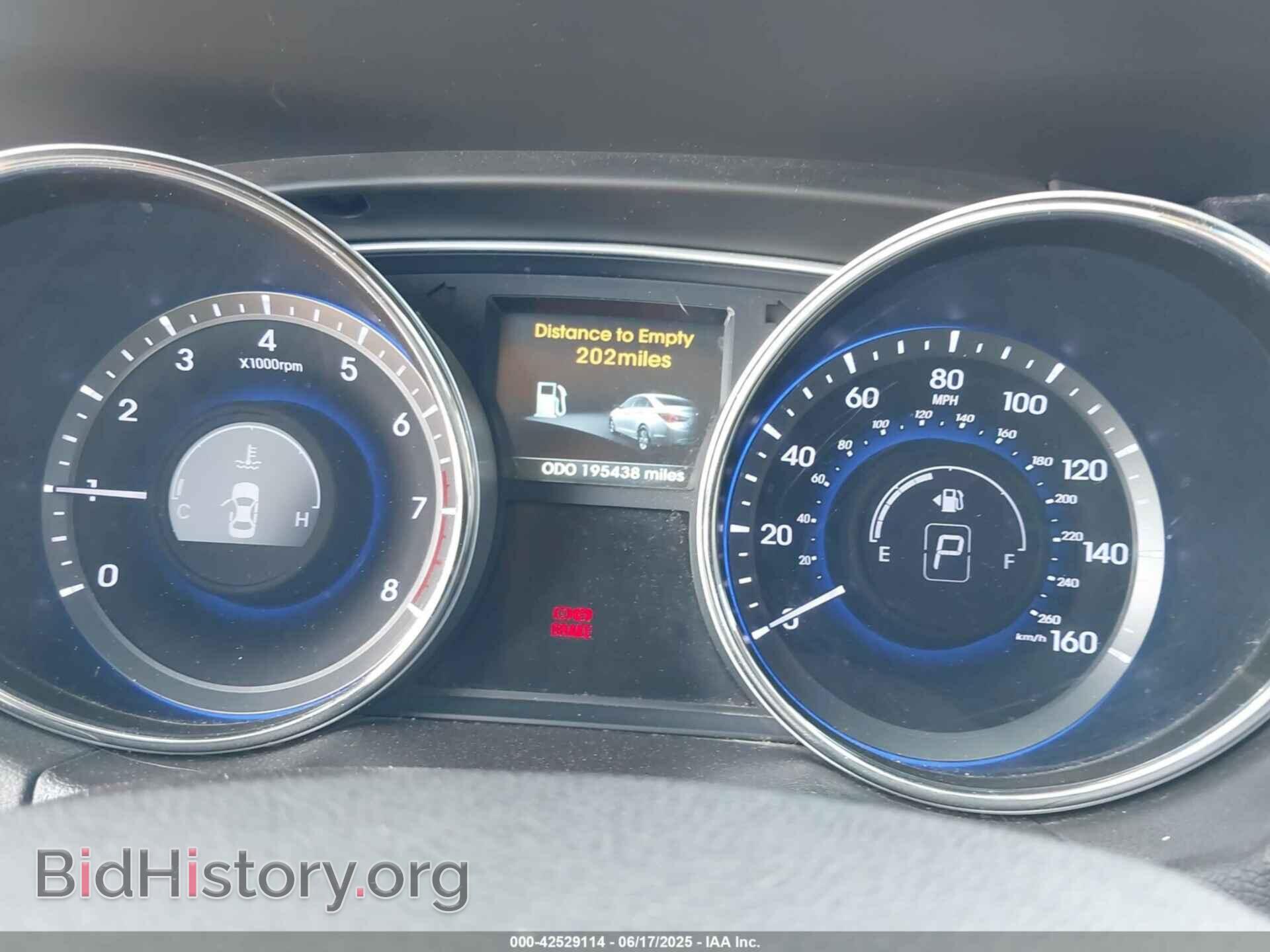 2014 HYUNDAI SONATA - VIN: 5NPEC4AC7EH902183 - Фото 7