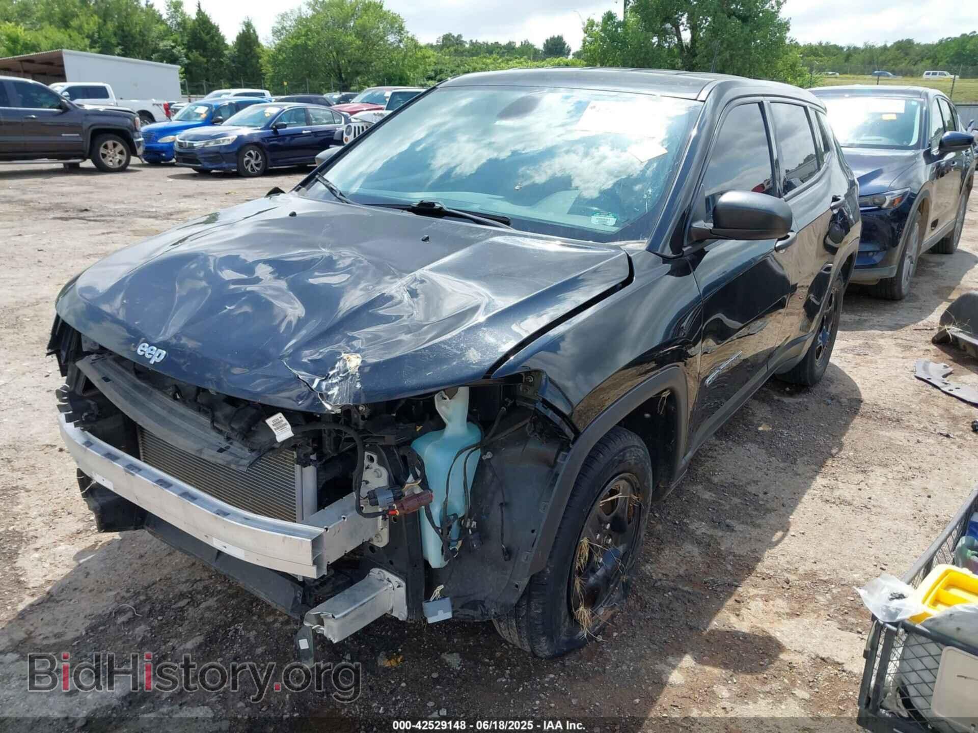 2020 JEEP COMPASS - VIN: 3C4NJCAB6LT141490 - Фото 2