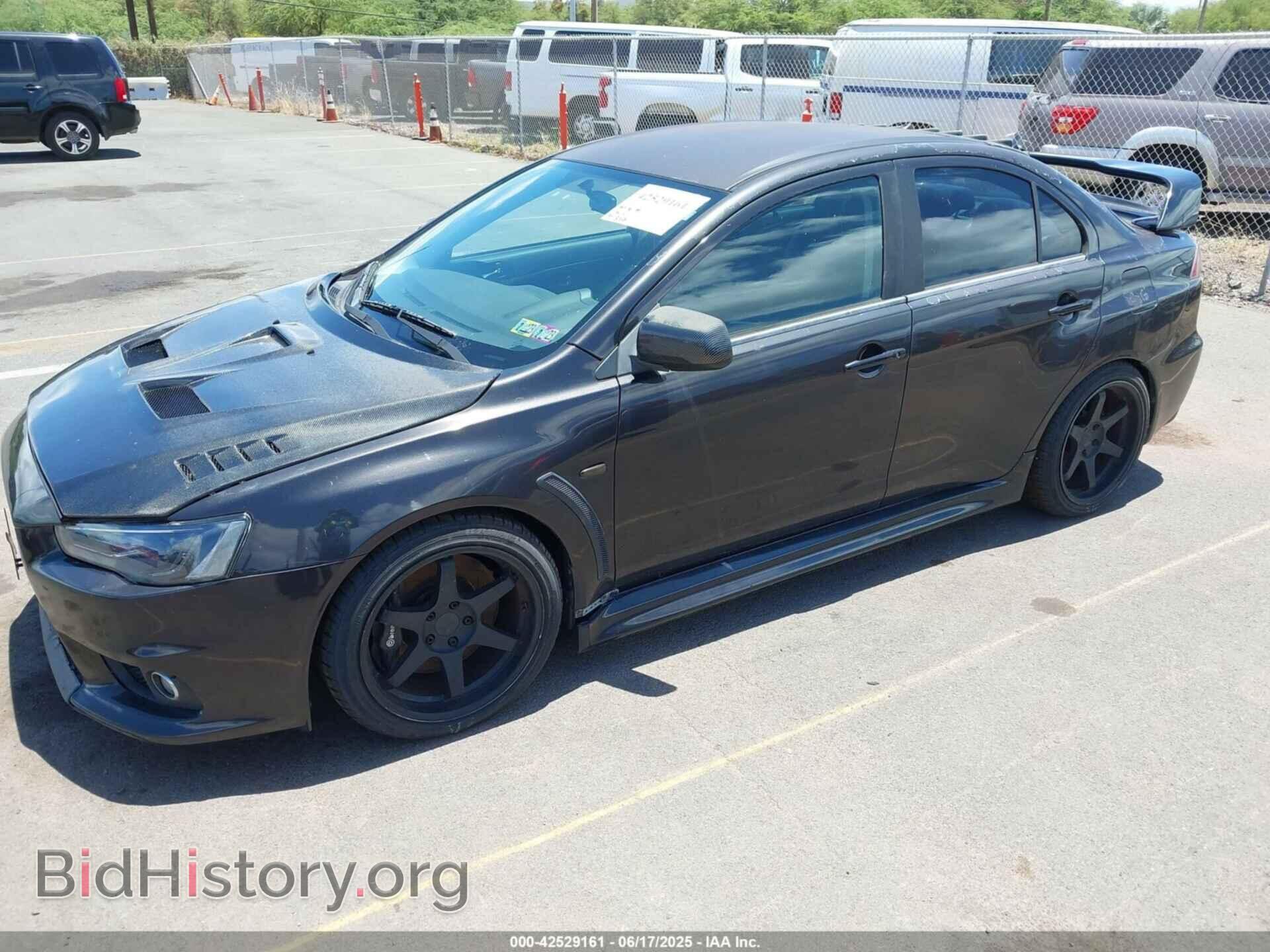 2010 MITSUBISHI LANCER EVOLUTION - VIN: JA32W6FV8AU033849 - Фото 2