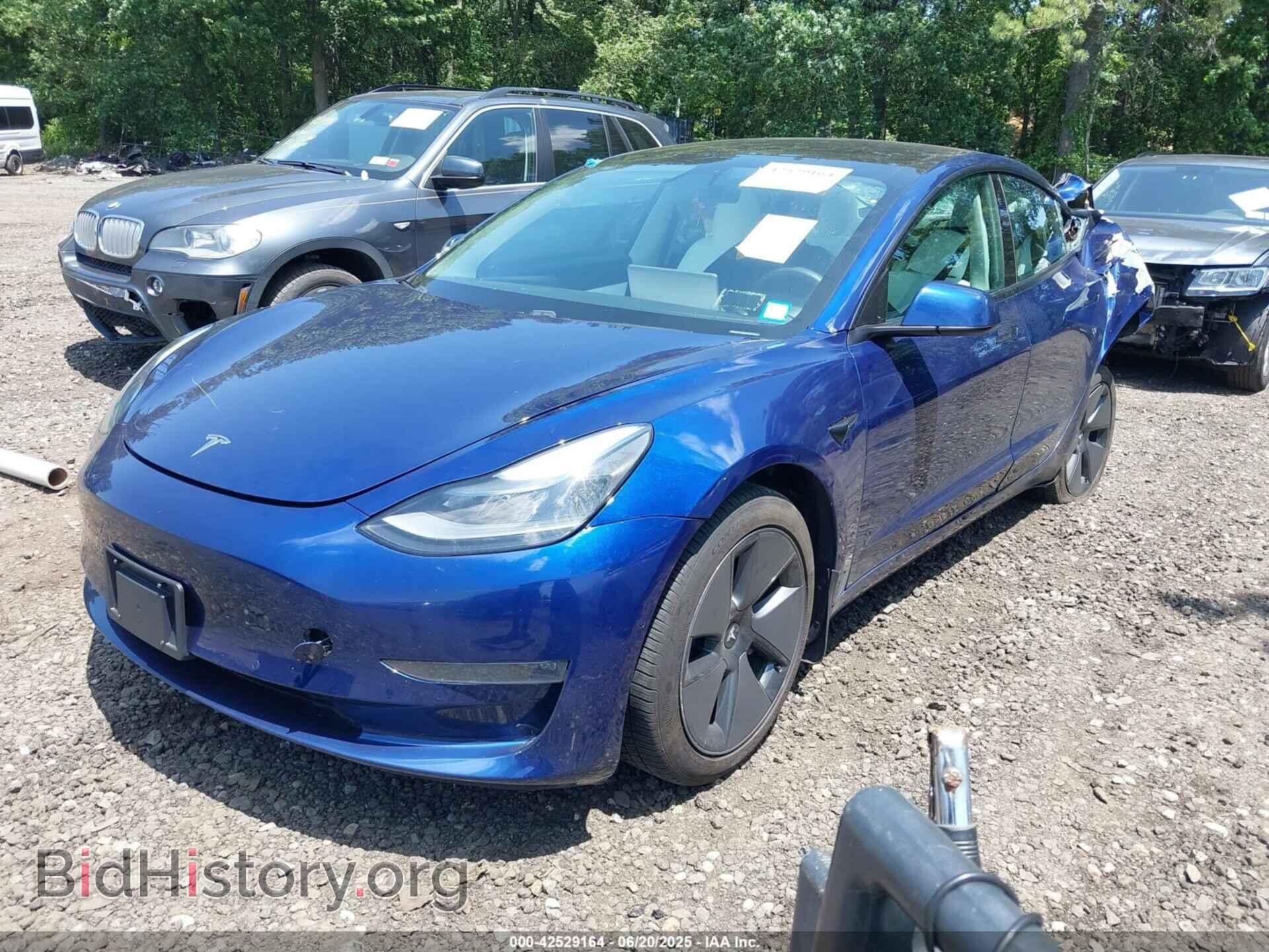 2021 TESLA MODEL 3 - VIN: 5YJ3E1EB2MF925319 - Фото 2