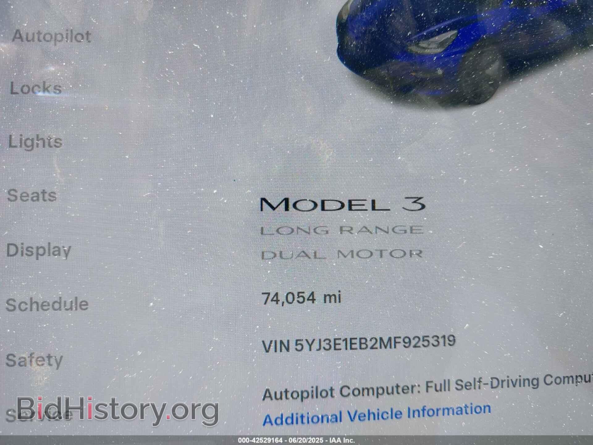 2021 TESLA MODEL 3 - VIN: 5YJ3E1EB2MF925319 - Фото 15