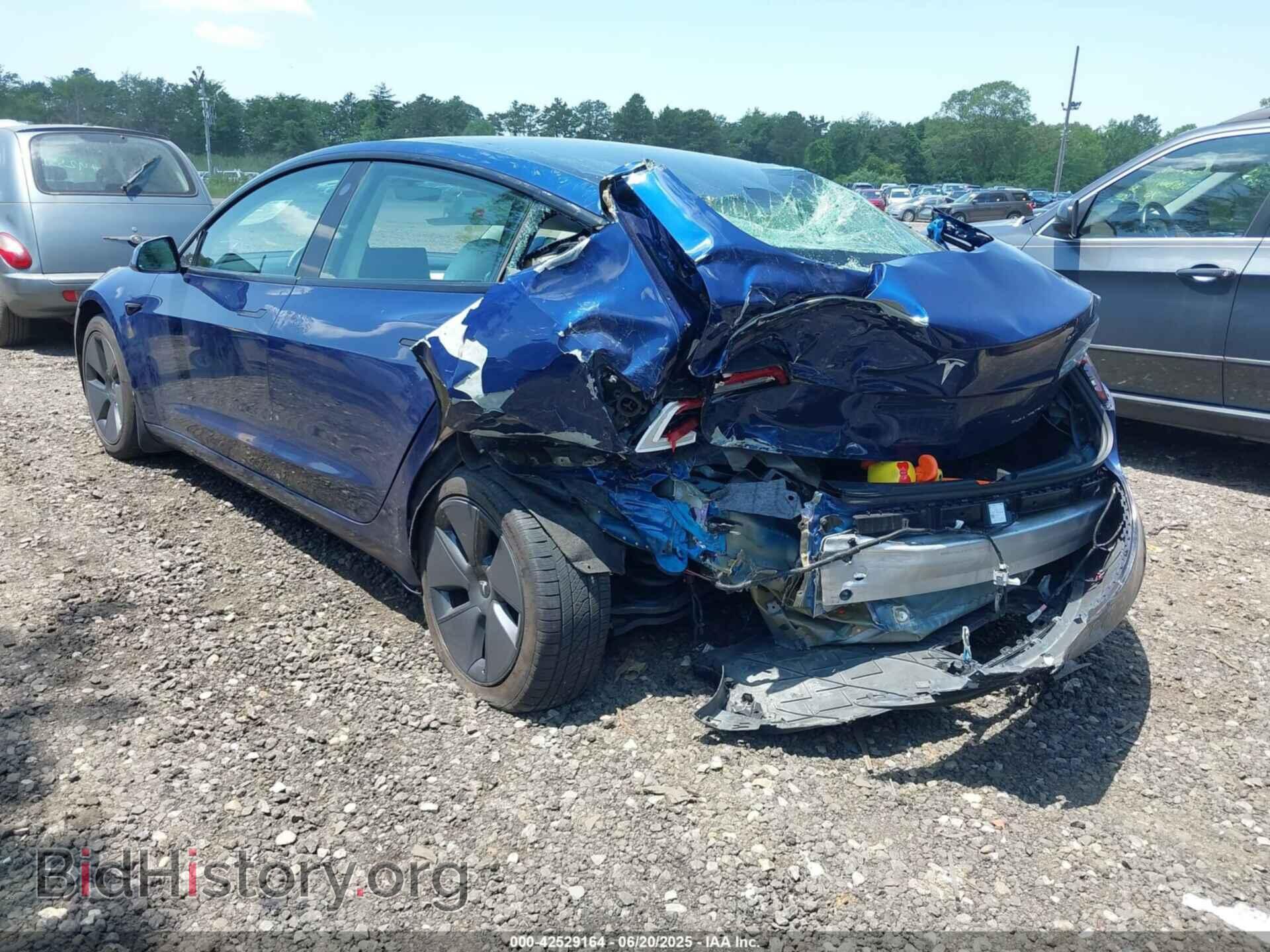 2021 TESLA MODEL 3 - VIN: 5YJ3E1EB2MF925319 - Фото 3