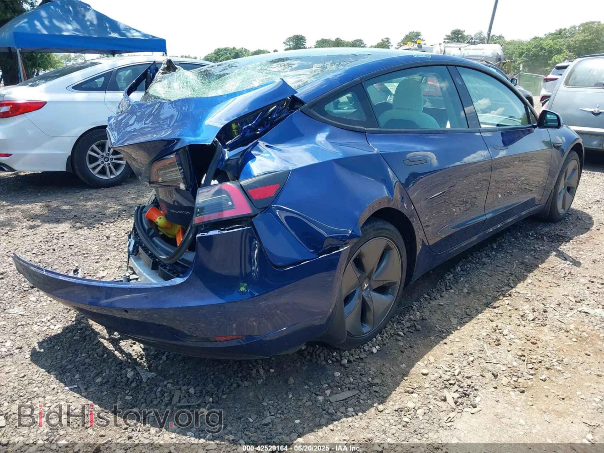 2021 TESLA MODEL 3 - VIN: 5YJ3E1EB2MF925319 - Фото 4