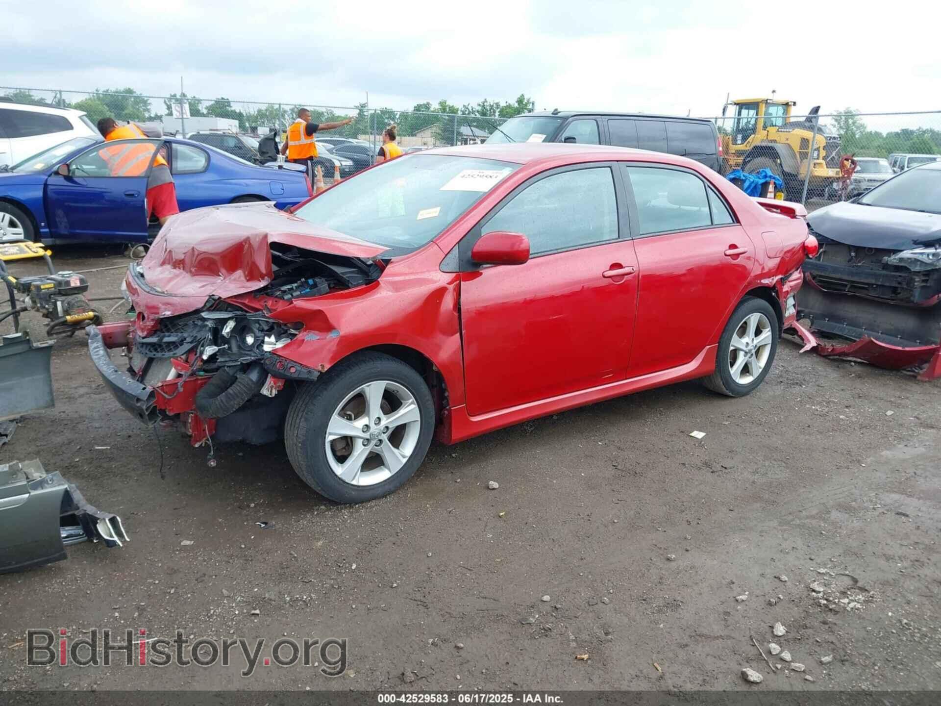 2013 TOYOTA COROLLA - VIN: 2T1BU4EE9DC116334 - Фото 2