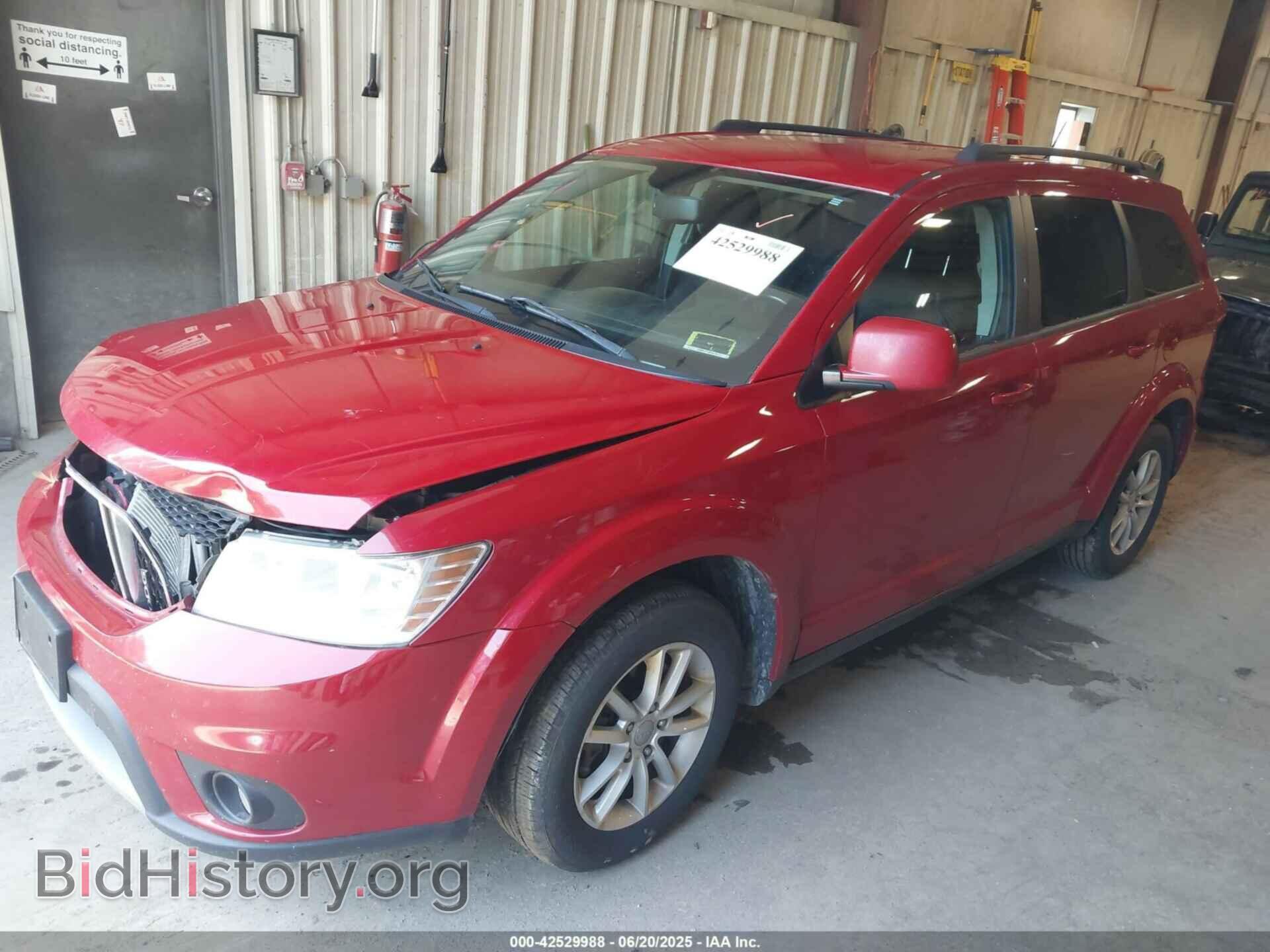 2014 DODGE JOURNEY - VIN: 3C4PDCBBXET166099 - Фото 2