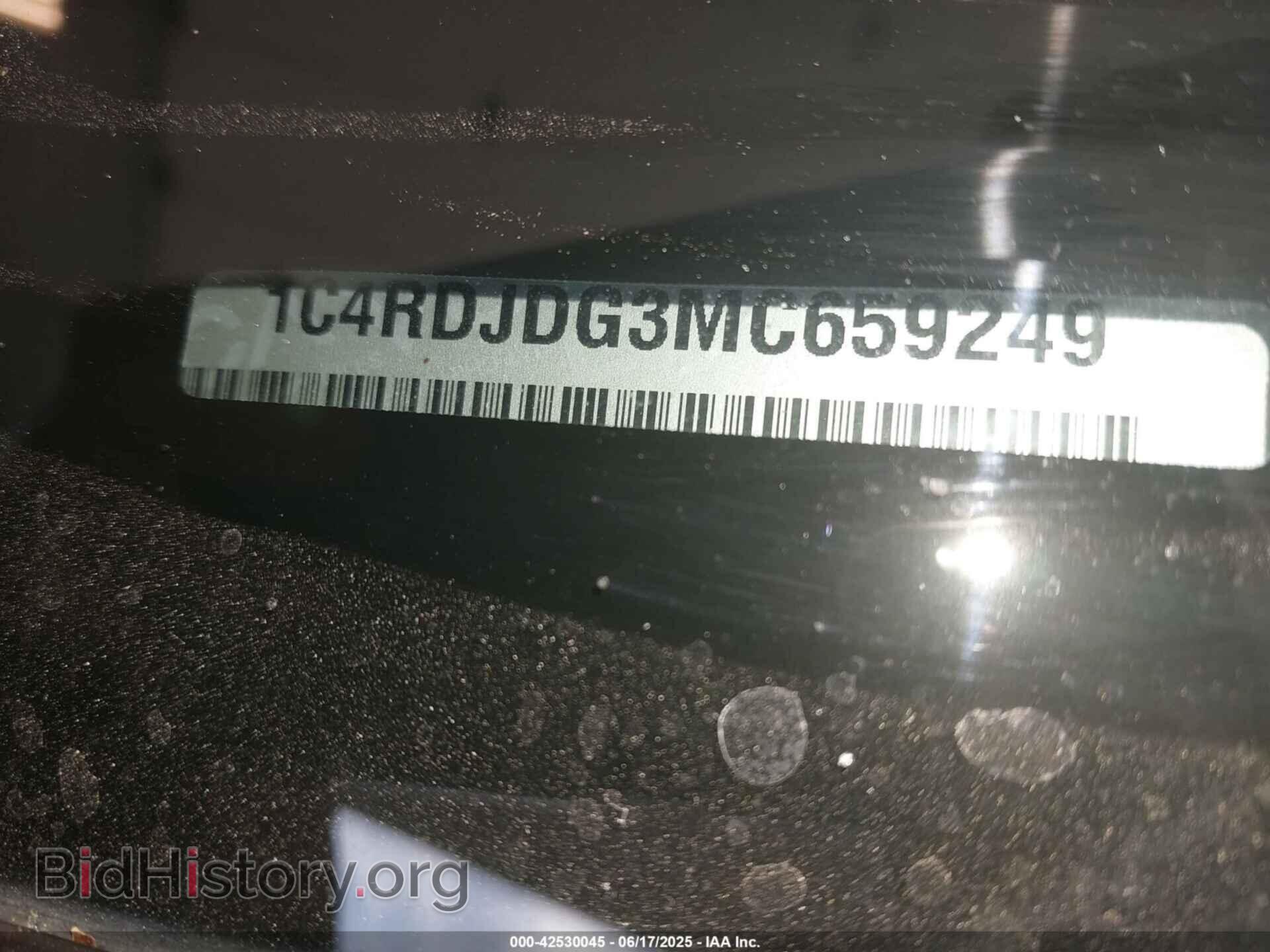 2021 DODGE DURANGO - VIN: 1C4RDJDG3MC659249 - Фото 9
