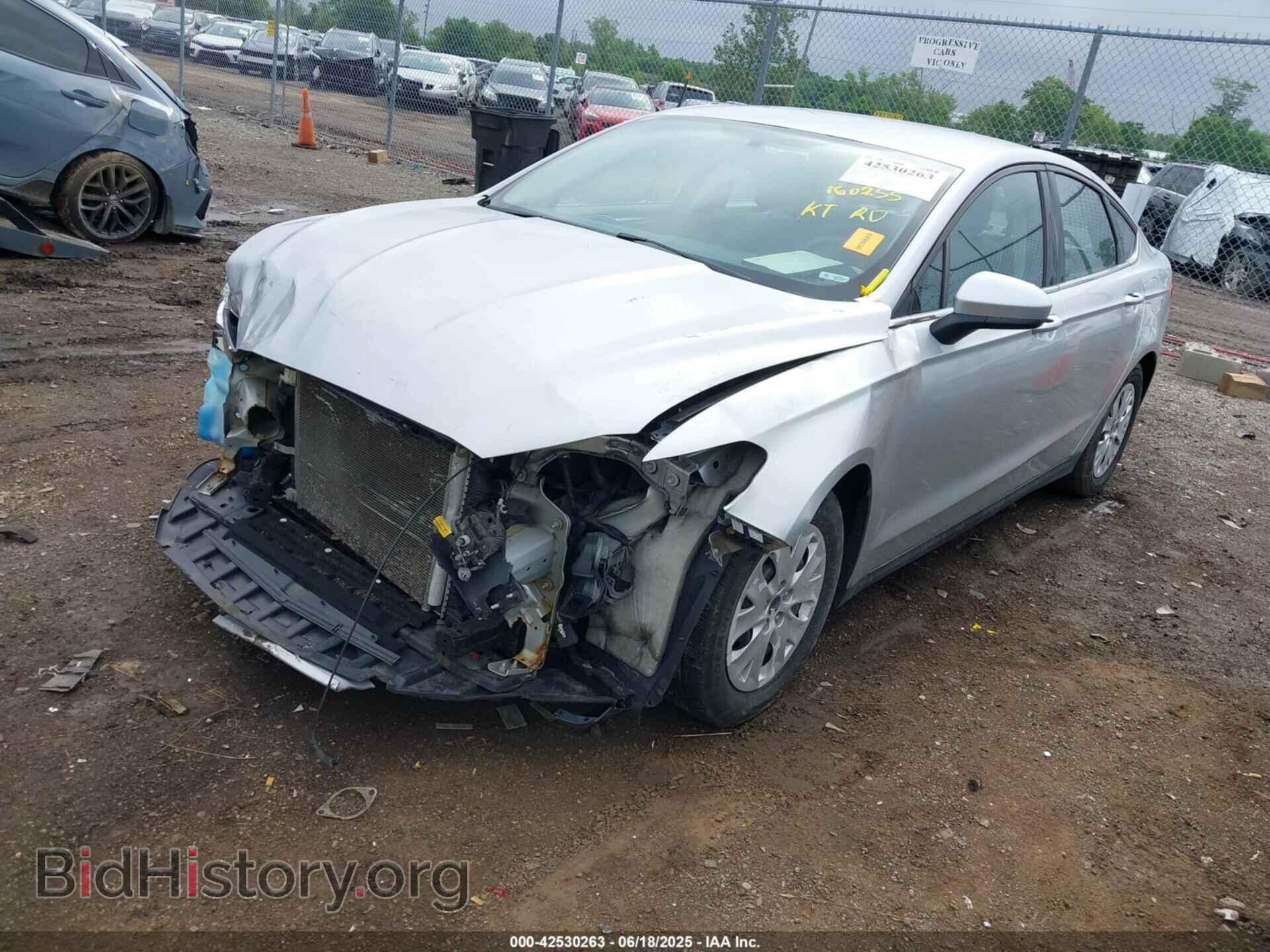 2014 FORD FUSION - VIN: 3FA6P0G77ER394747 - Фото 2