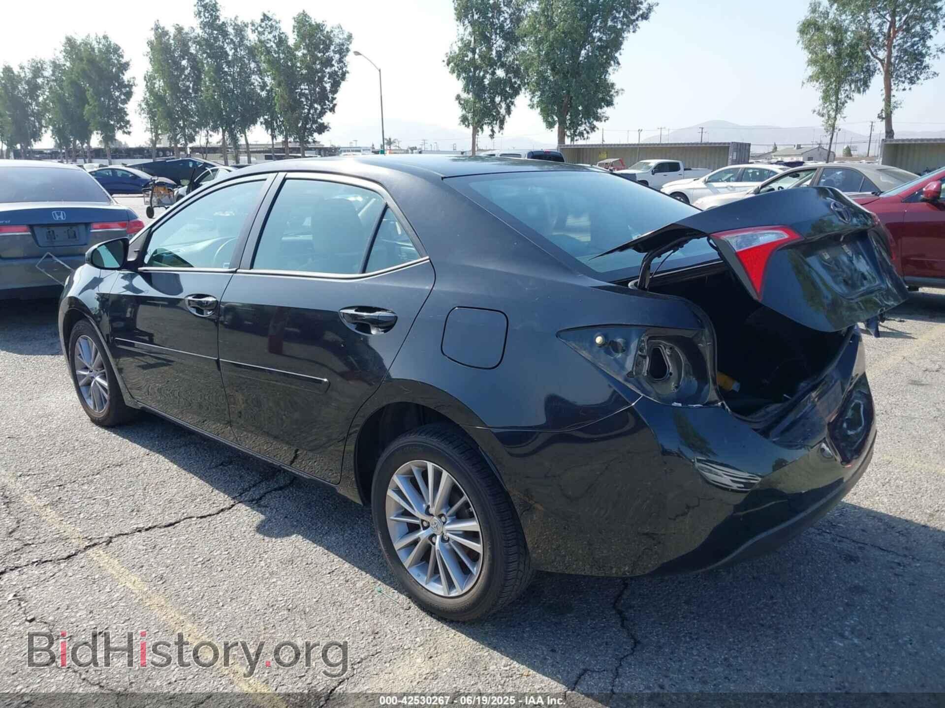 2014 TOYOTA COROLLA - VIN: 5YFBURHE5EP010375 - Фото 3