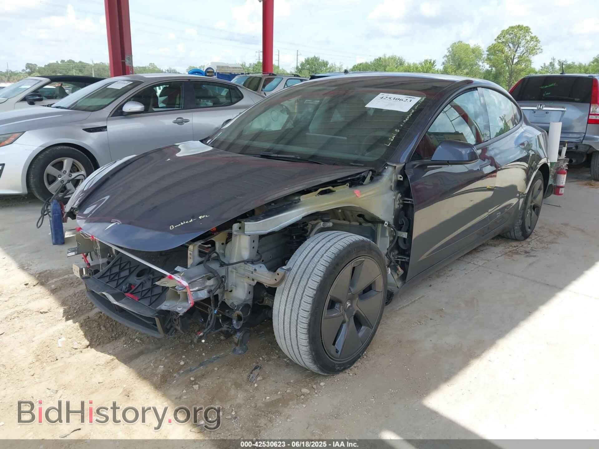 2023 TESLA MODEL 3 - VIN: 5YJ3E1EA0PF555919 - Фото 2