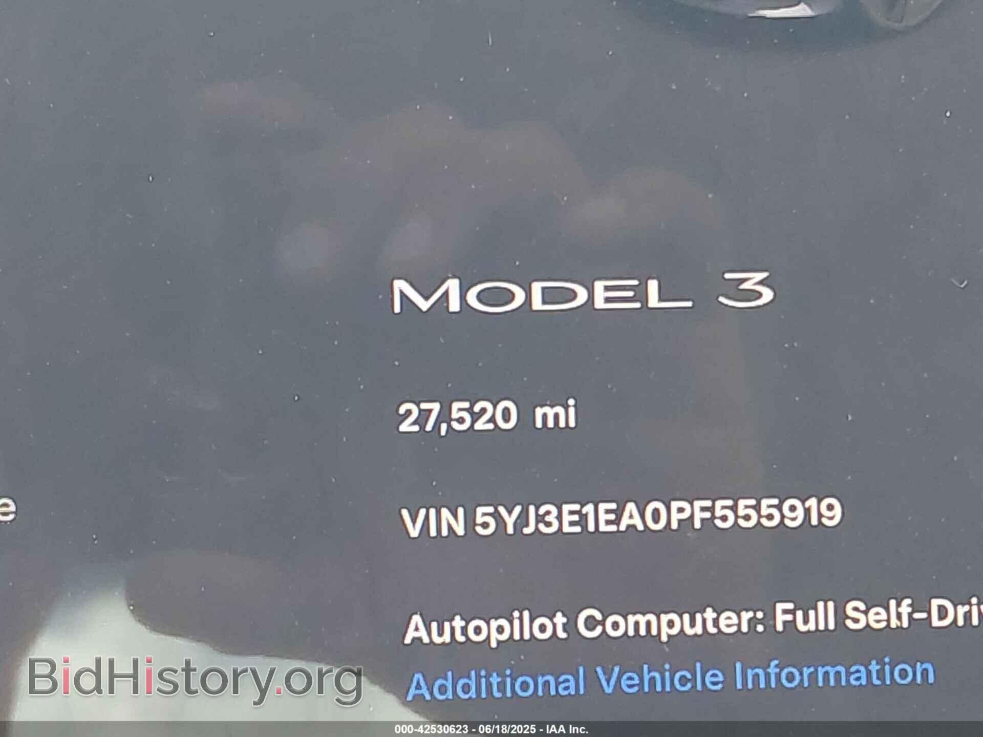 2023 TESLA MODEL 3 - VIN: 5YJ3E1EA0PF555919 - Фото 15