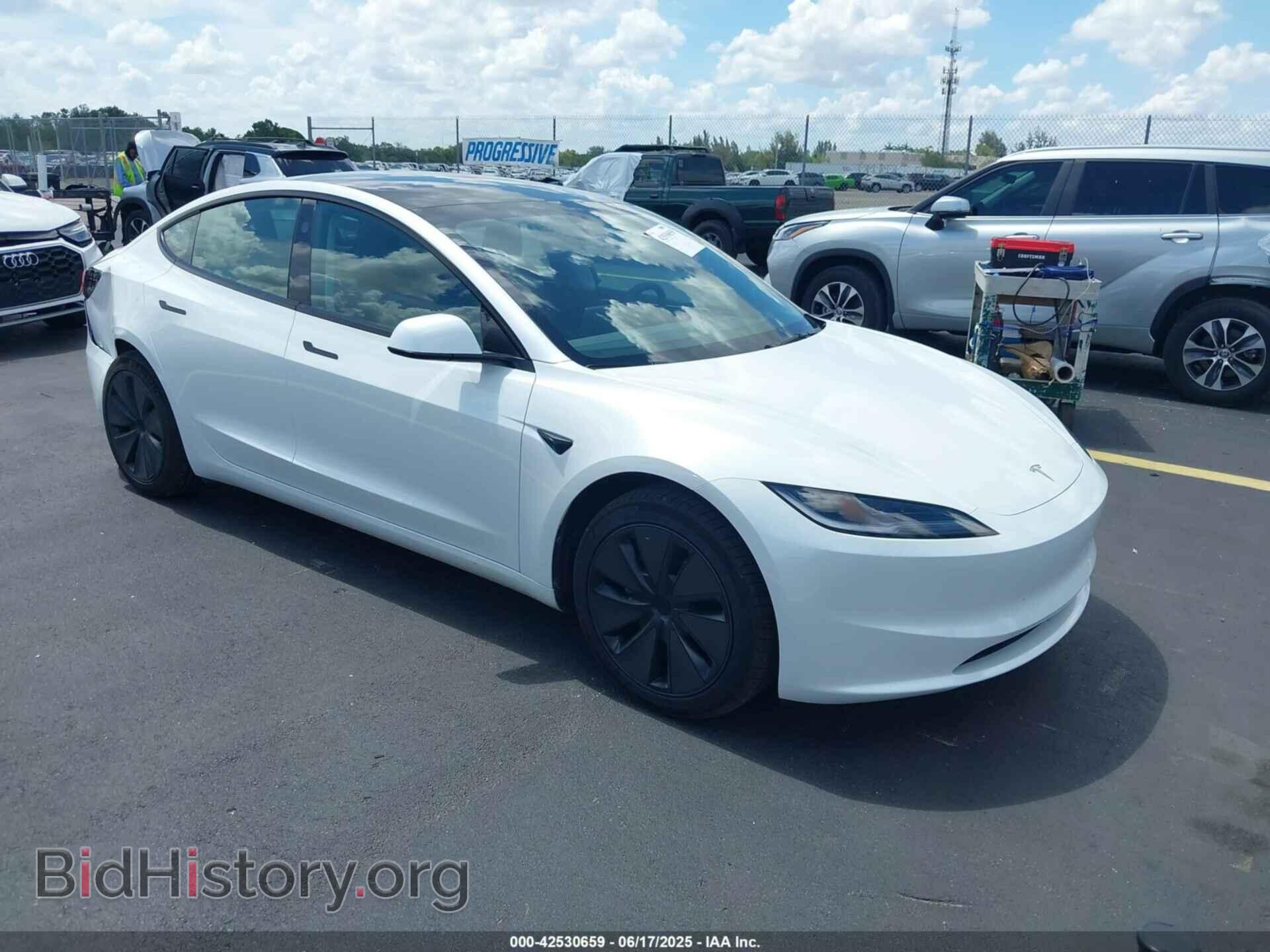 Photo 5YJ3E1EA7SF897151 - TESLA MODEL 3 2025