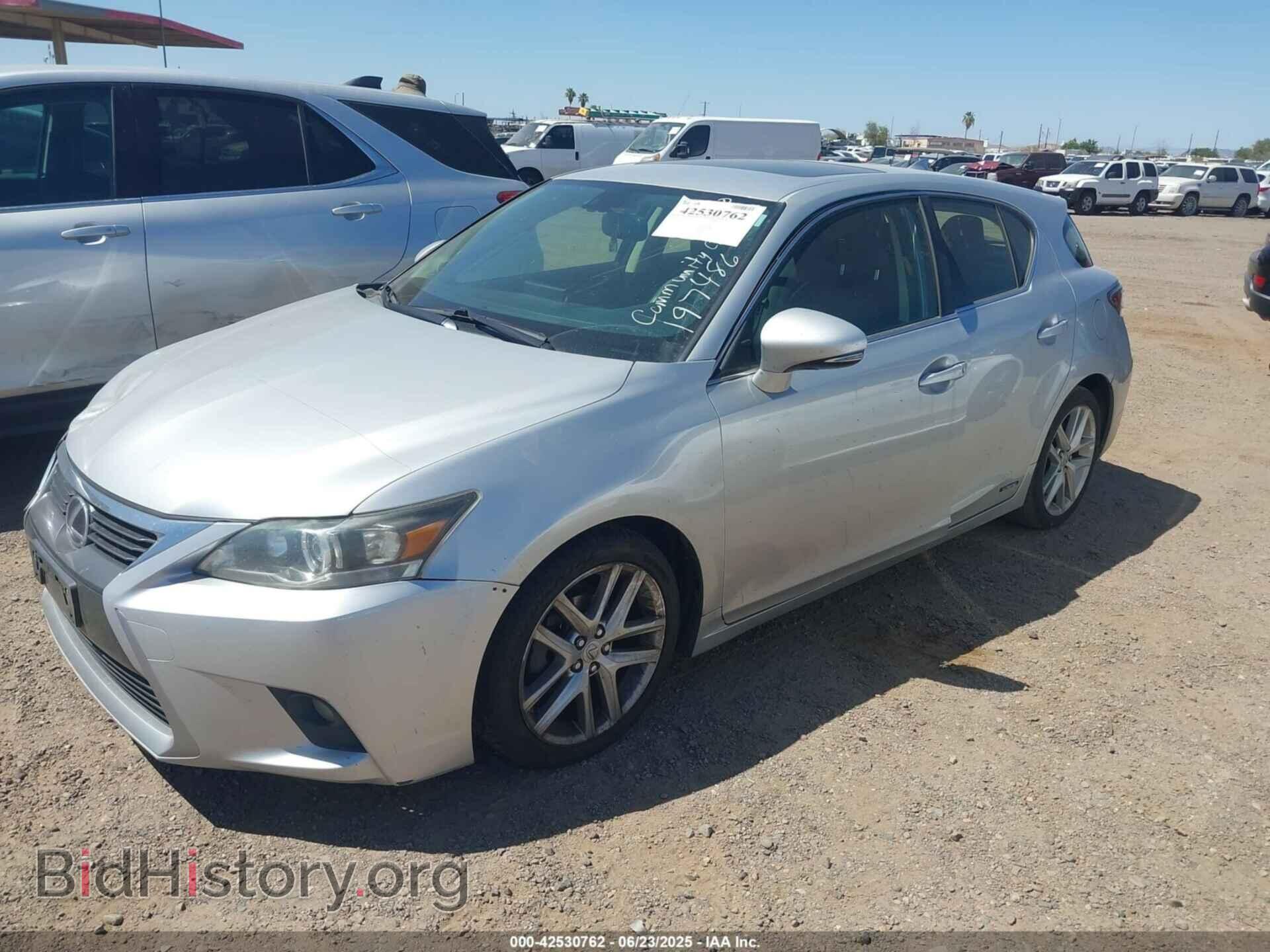 2014 LEXUS CT 200H - VIN: JTHKD5BH4E2197486 - Photo 2