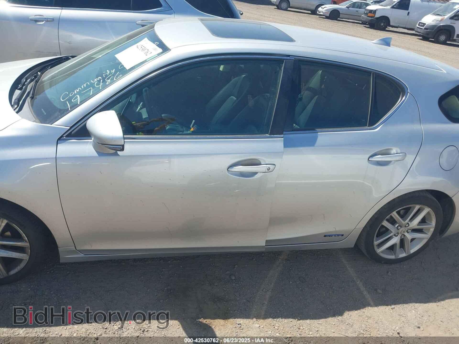 2014 LEXUS CT 200H - VIN: JTHKD5BH4E2197486 - Photo 13