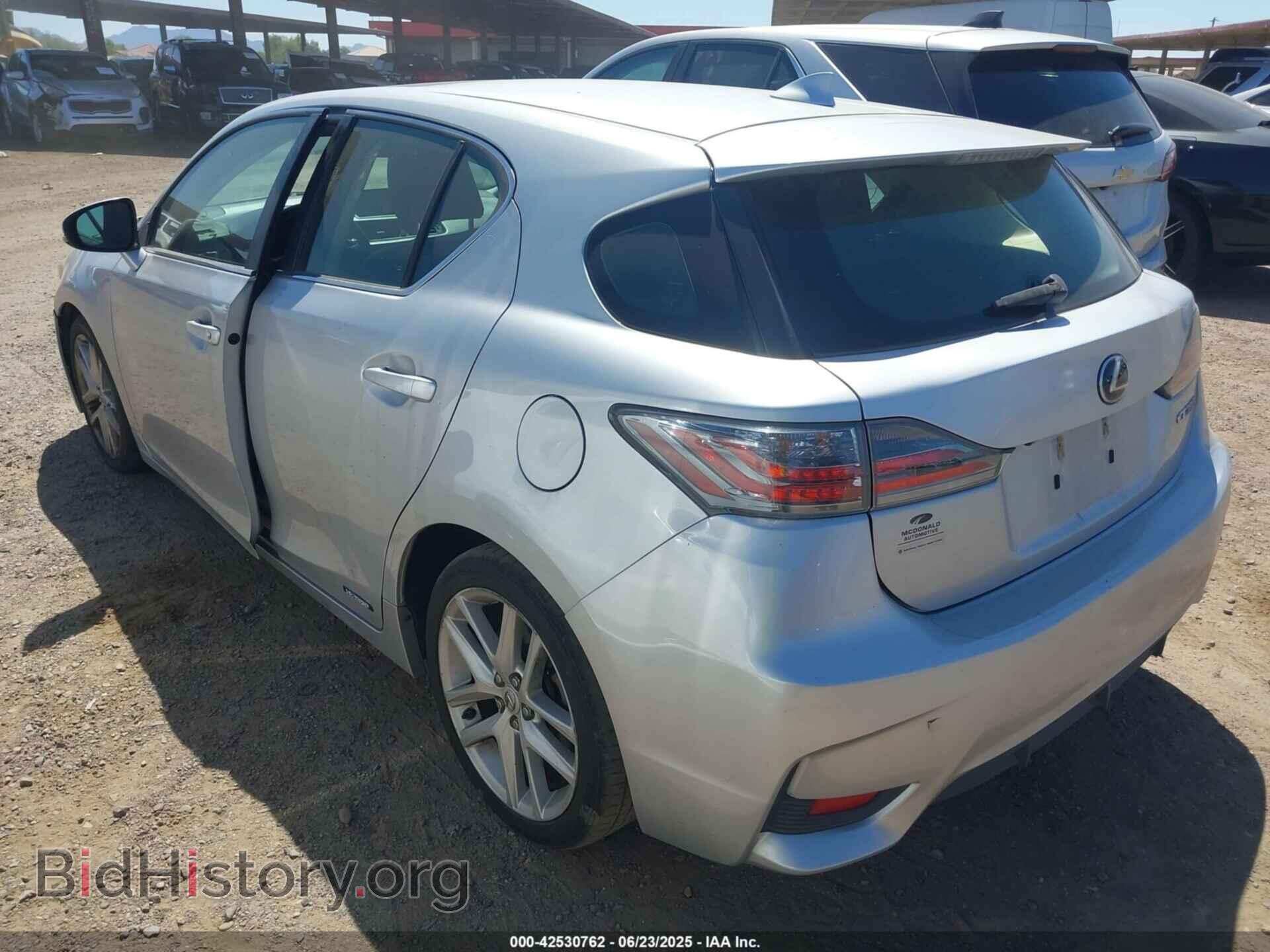 2014 LEXUS CT 200H - VIN: JTHKD5BH4E2197486 - Photo 3