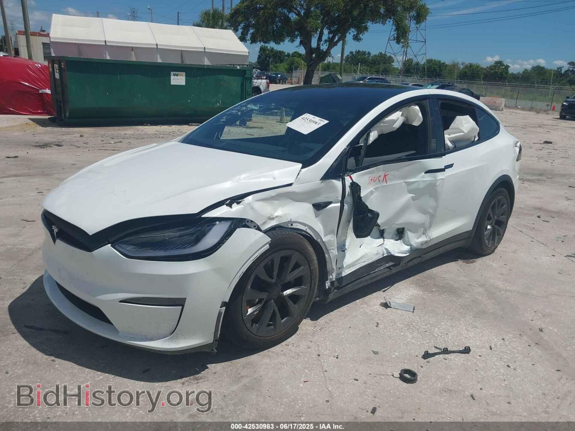 2024 TESLA MODEL X - VIN: 7SAXCAE54RF449148 - Photo 2