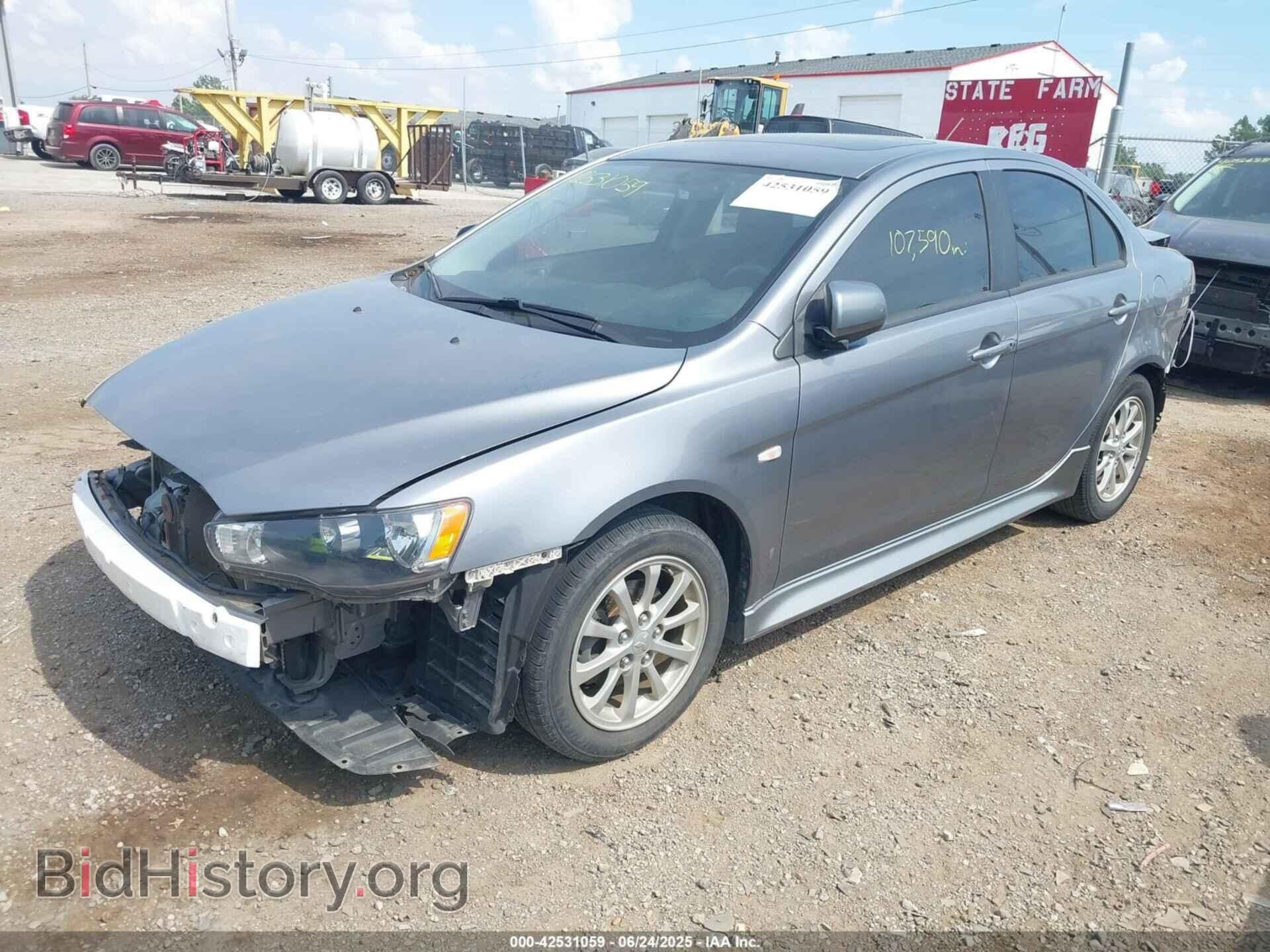 2014 MITSUBISHI LANCER - VIN: JA32U2FU9EU022838 - Фото 2