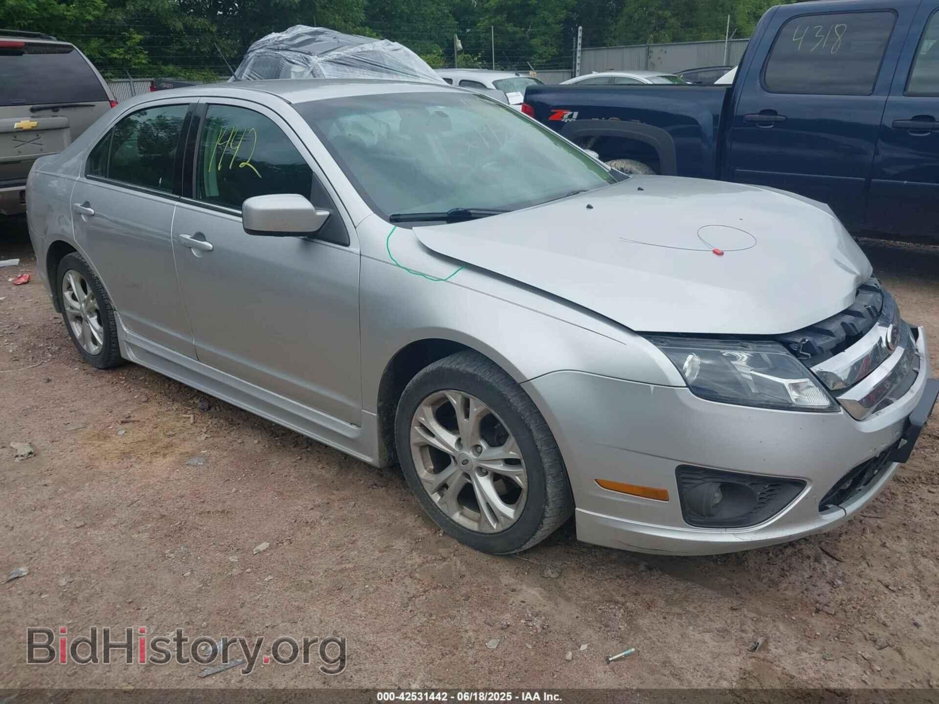 Фотография 3FAHP0HA2CR155977 - FORD FUSION 2012