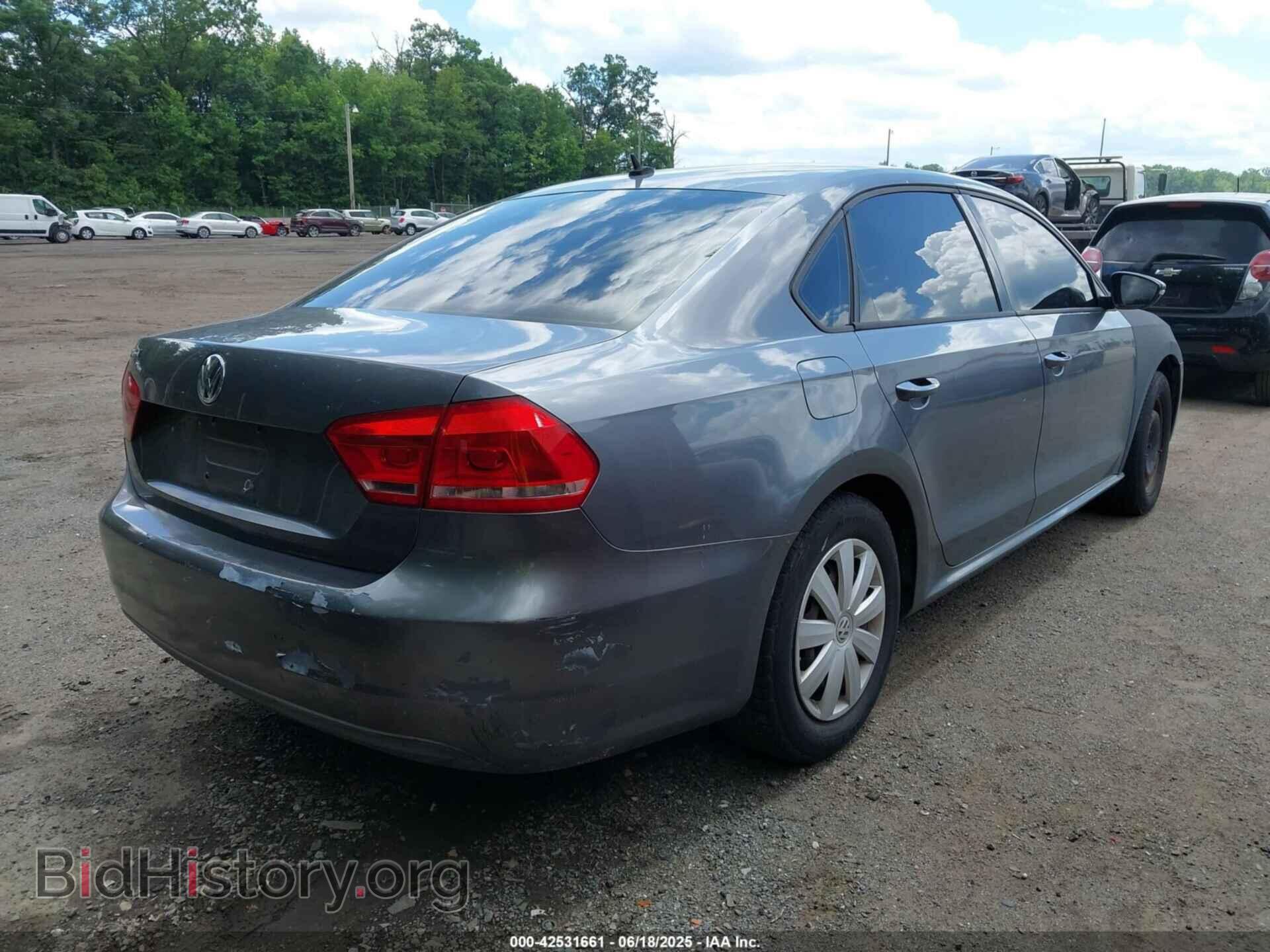 2012 VOLKSWAGEN PASSAT - VIN: 1VWAP7A30CC059695 - Фото 4