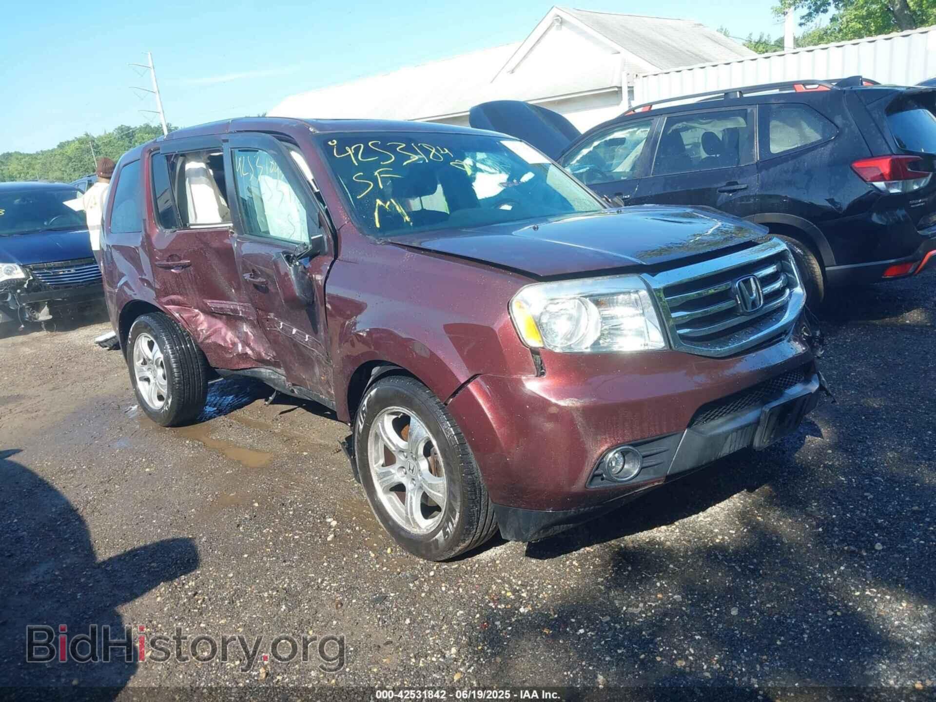 Фотография 5FNYF4H57DB070191 - HONDA PILOT 2013
