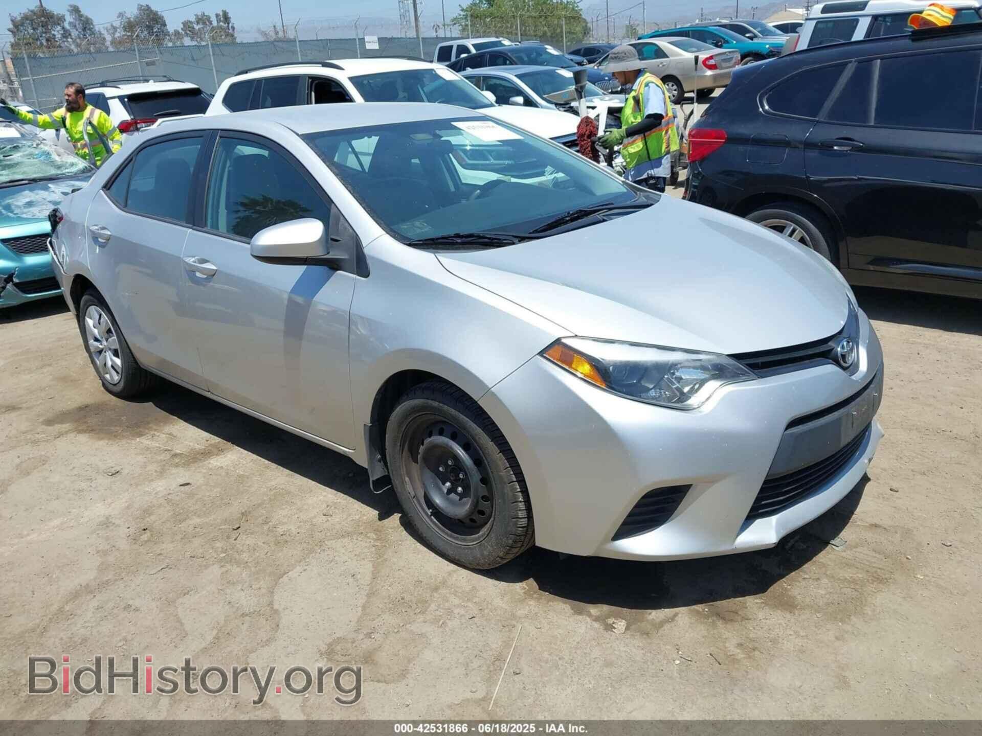 Фотография 2T1BURHEXEC144797 - TOYOTA COROLLA 2014