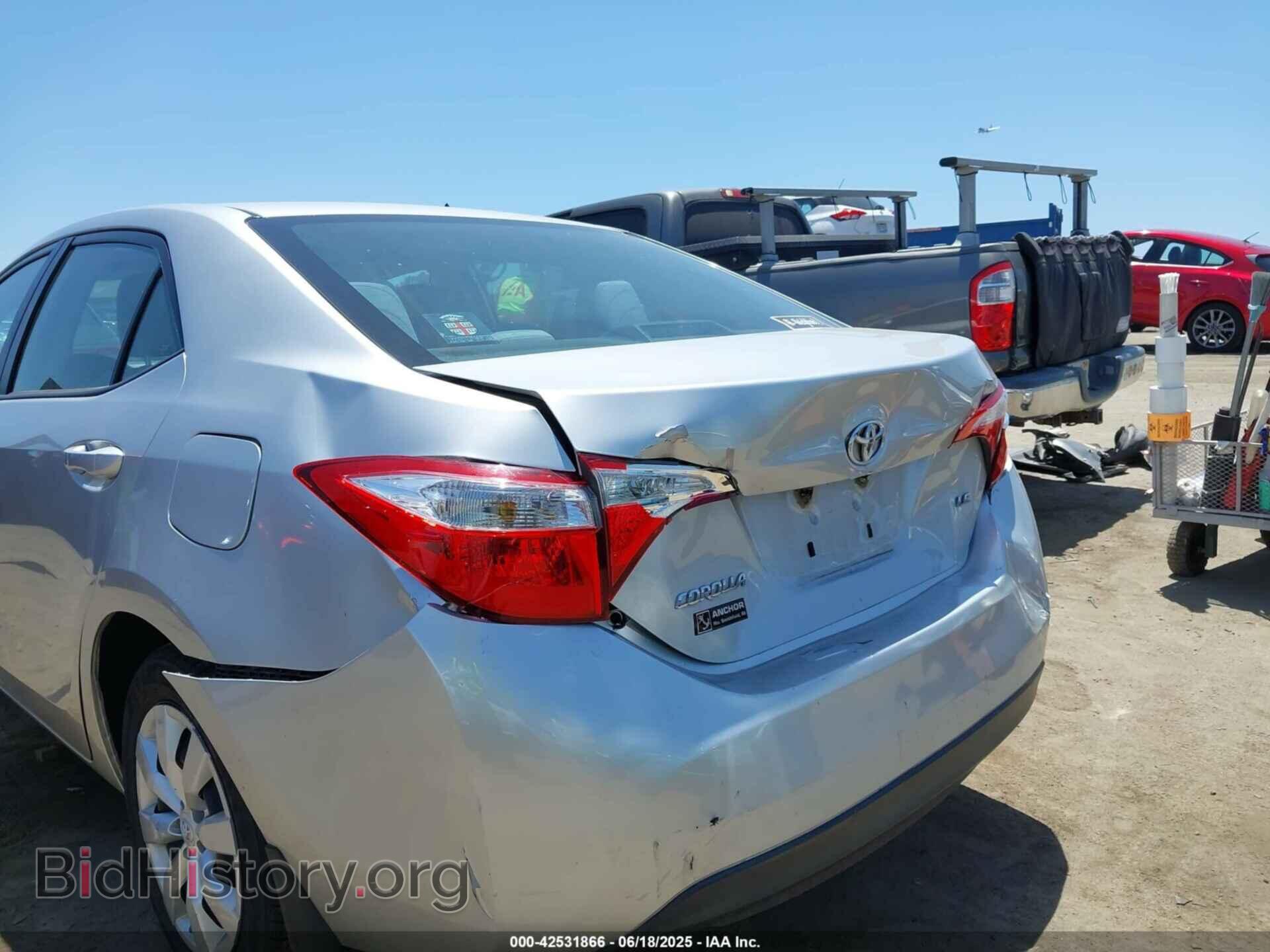 2014 TOYOTA COROLLA - VIN: 2T1BURHEXEC144797 - Фото 6