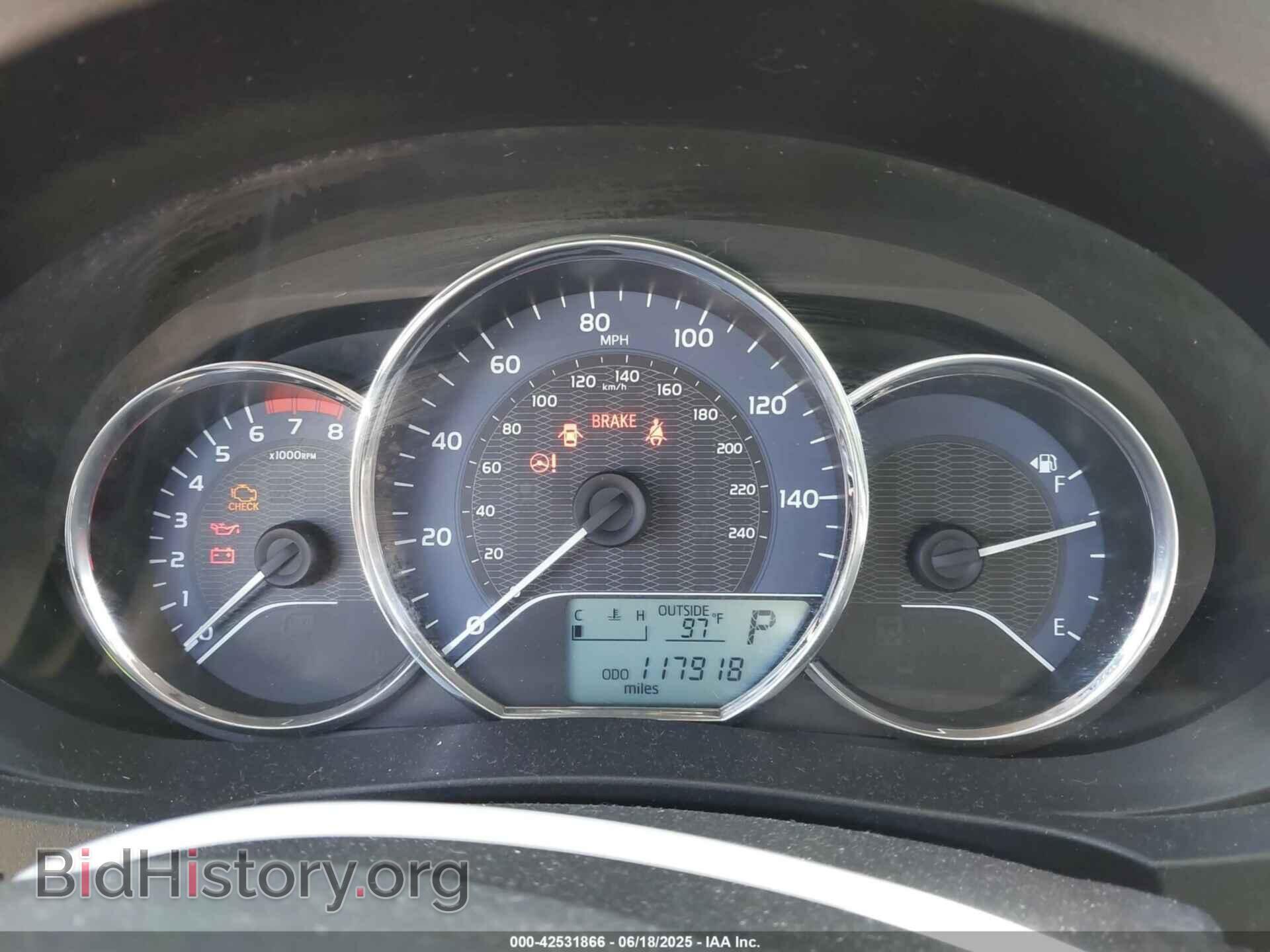 2014 TOYOTA COROLLA - VIN: 2T1BURHEXEC144797 - Фото 7