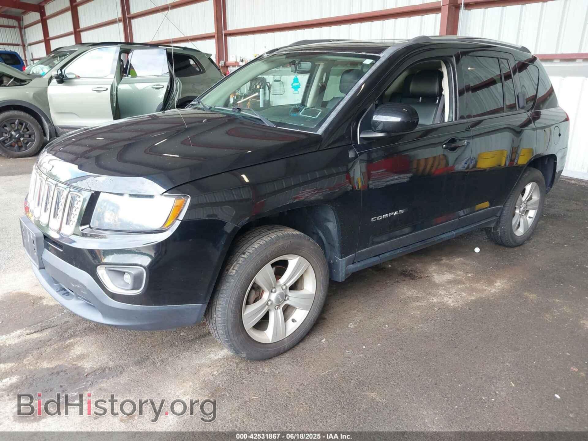 2015 JEEP COMPASS - VIN: 1C4NJDEB7FD436401 - Фото 2