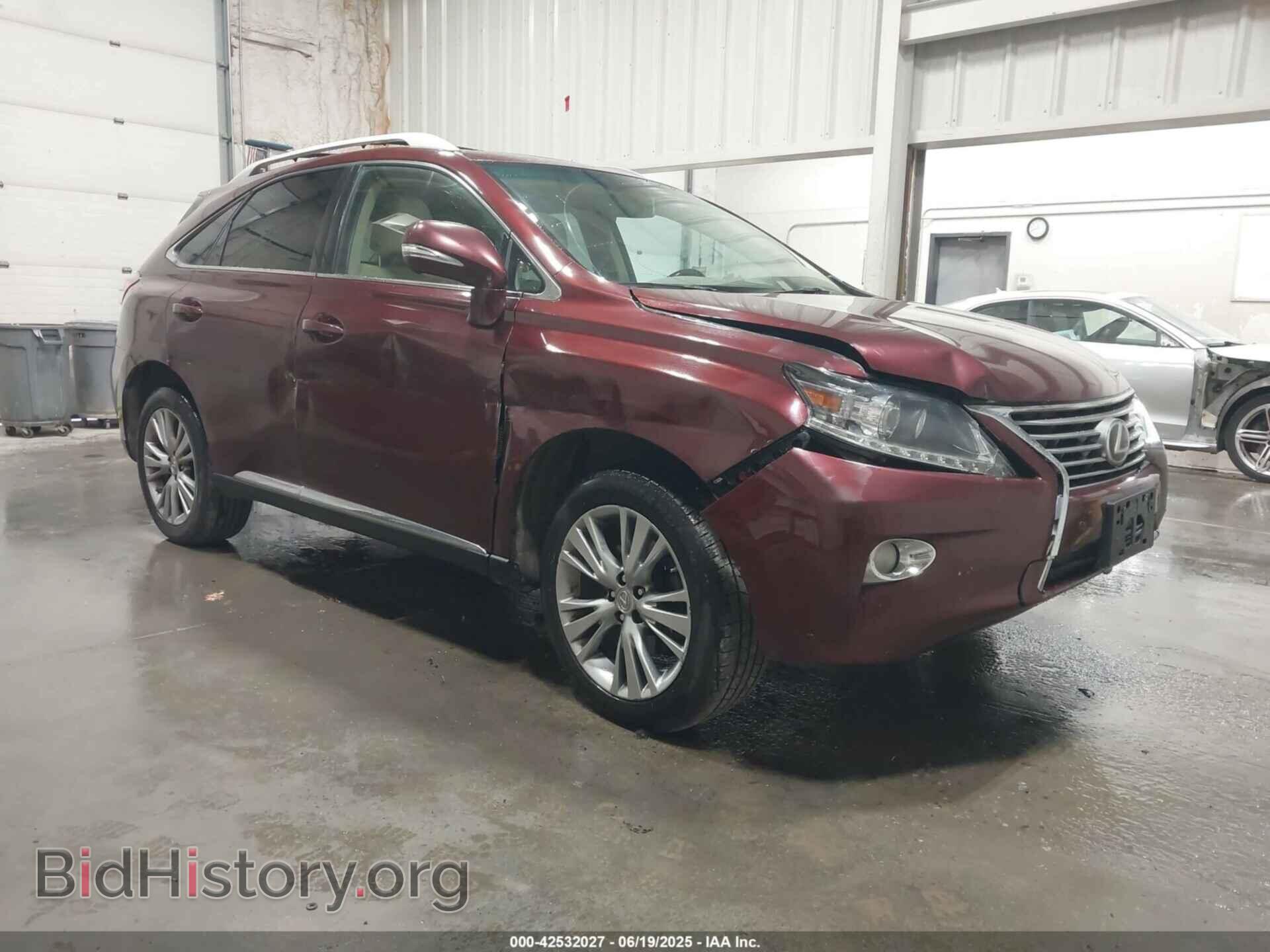 Фотография 2T2BK1BA5DC214326 - LEXUS RX 350 2013