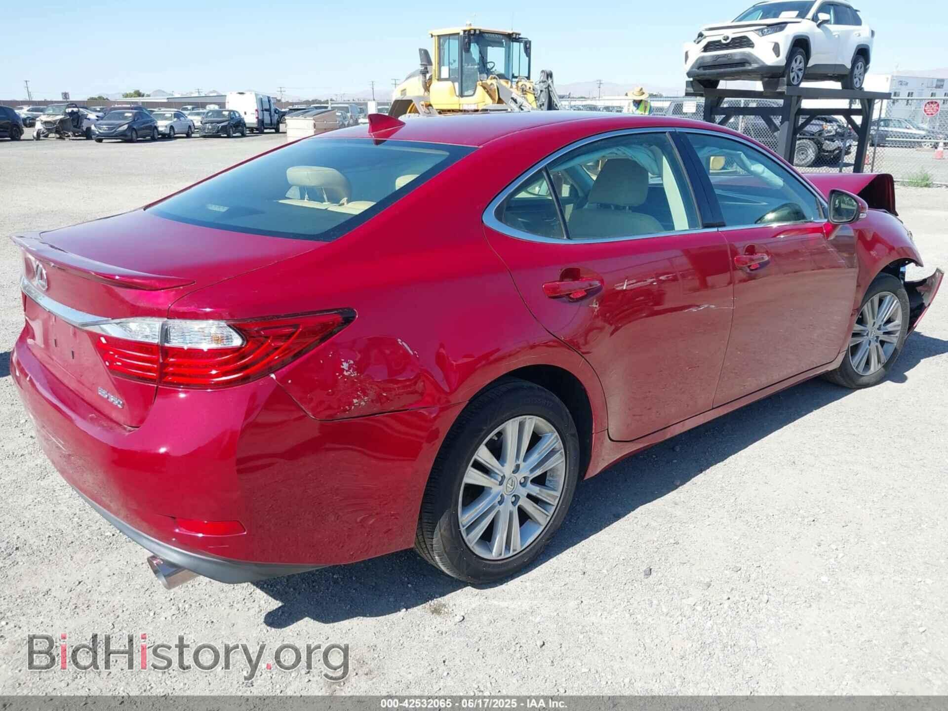2015 LEXUS ES 350 - VIN: JTHBK1GG1F2201929 - Фото 4
