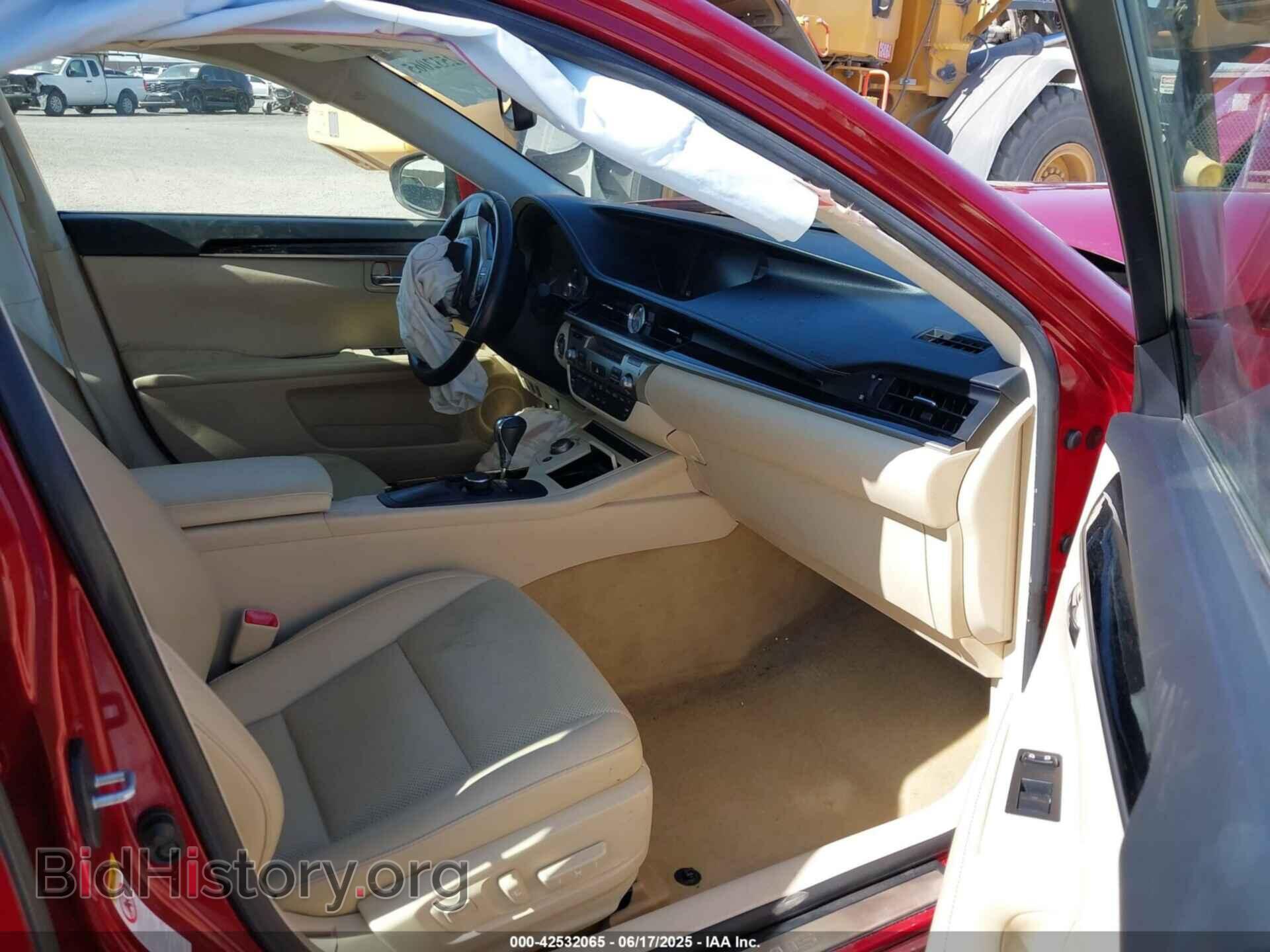 2015 LEXUS ES 350 - VIN: JTHBK1GG1F2201929 - Фото 5