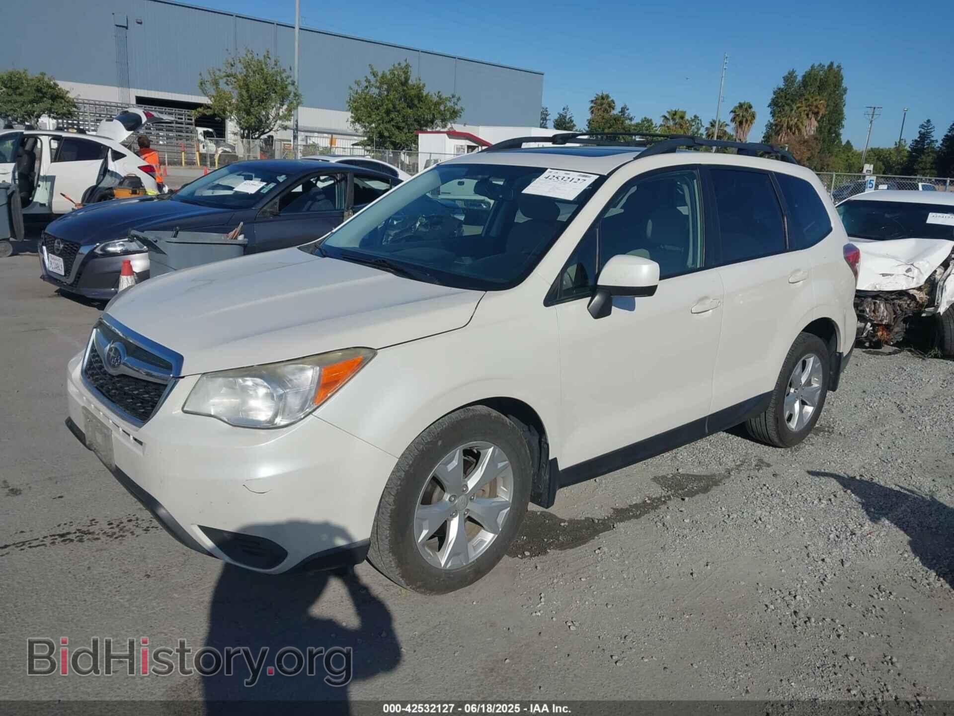 2014 SUBARU FORESTER - VIN: JF2SJAEC1EH447400 - Фото 2
