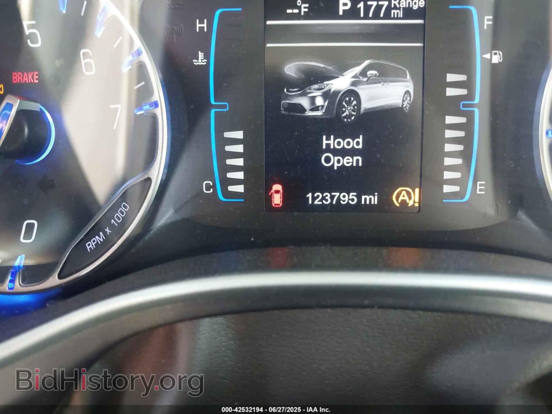 2017 CHRYSLER PACIFICA - VIN: 2C4RC1BG3HR691654 - Фото 7