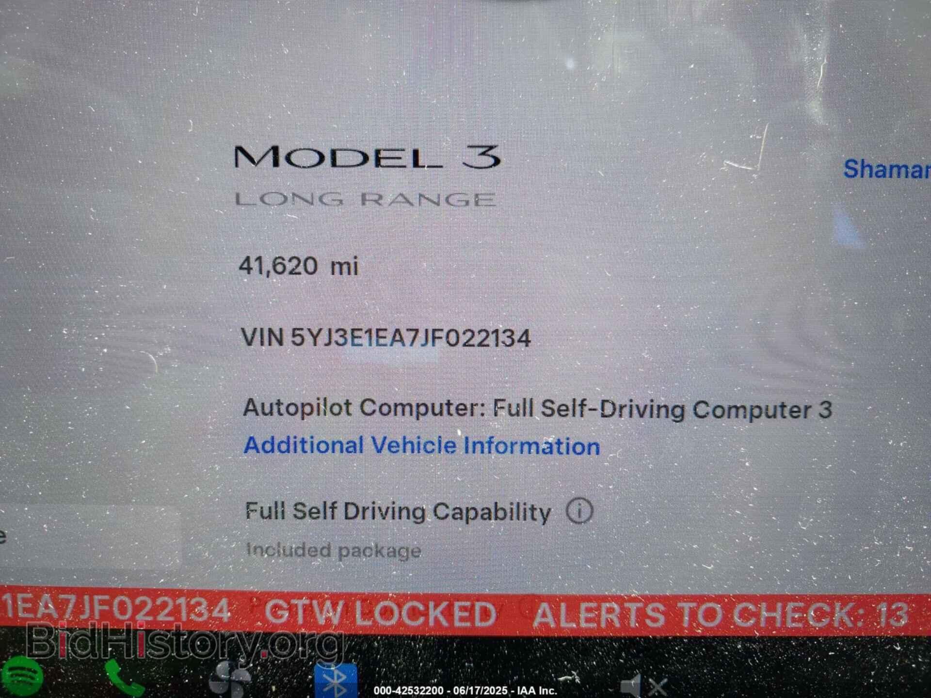 2018 TESLA MODEL 3 - VIN: 5YJ3E1EA7JF022134 - Фото 7